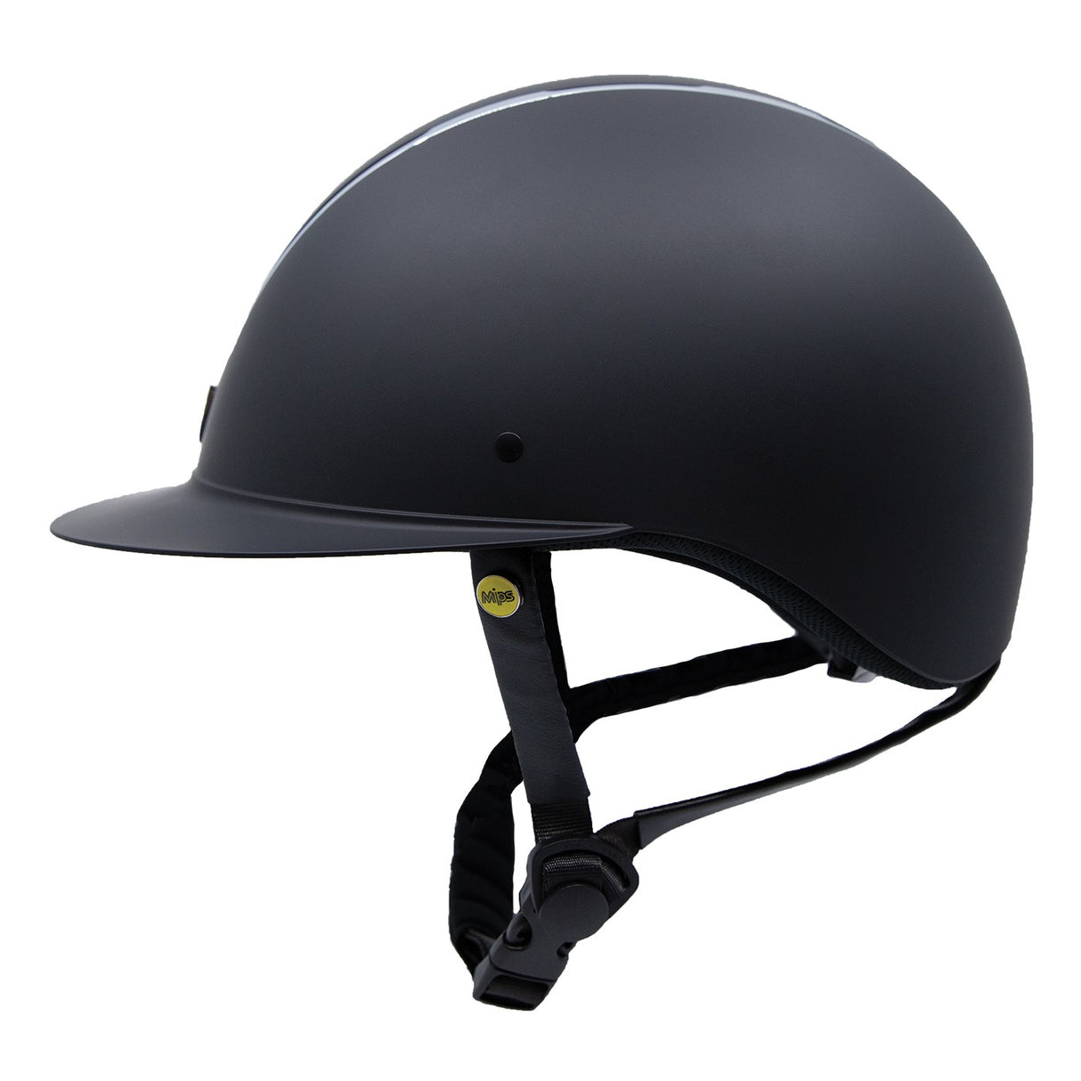 Casque Tipperary Windsor MIPS à large bord - Garniture chromée noire
