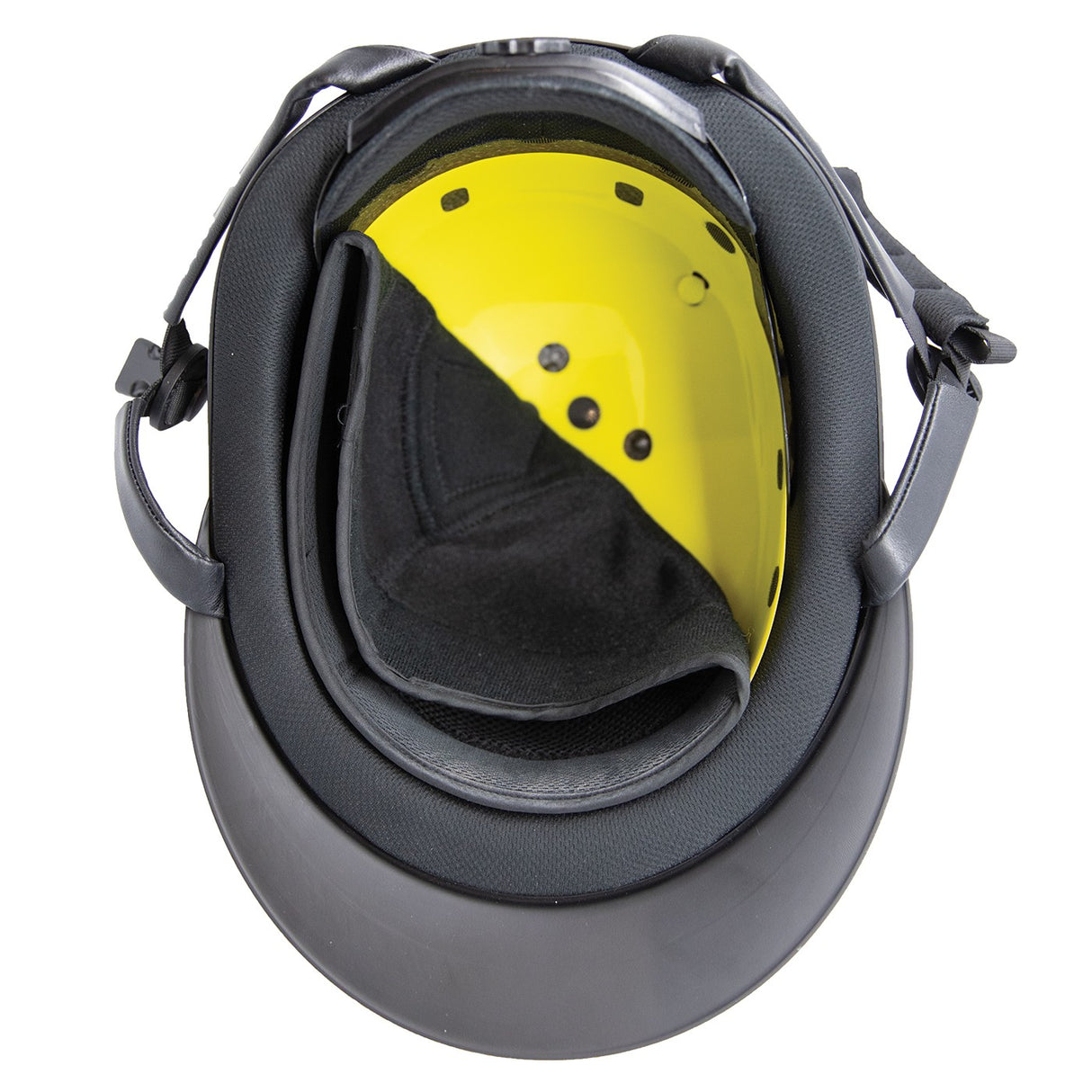 Casque Tipperary Windsor MIPS à large bord - Garniture chromée noire