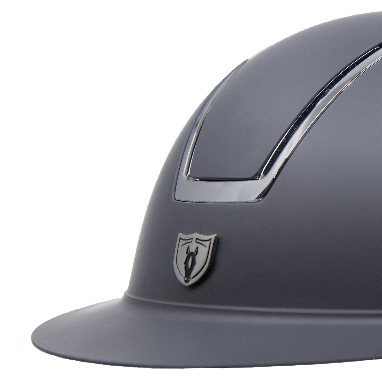 Casque Tipperary Windsor MIPS à large bord - Garniture chromée noire