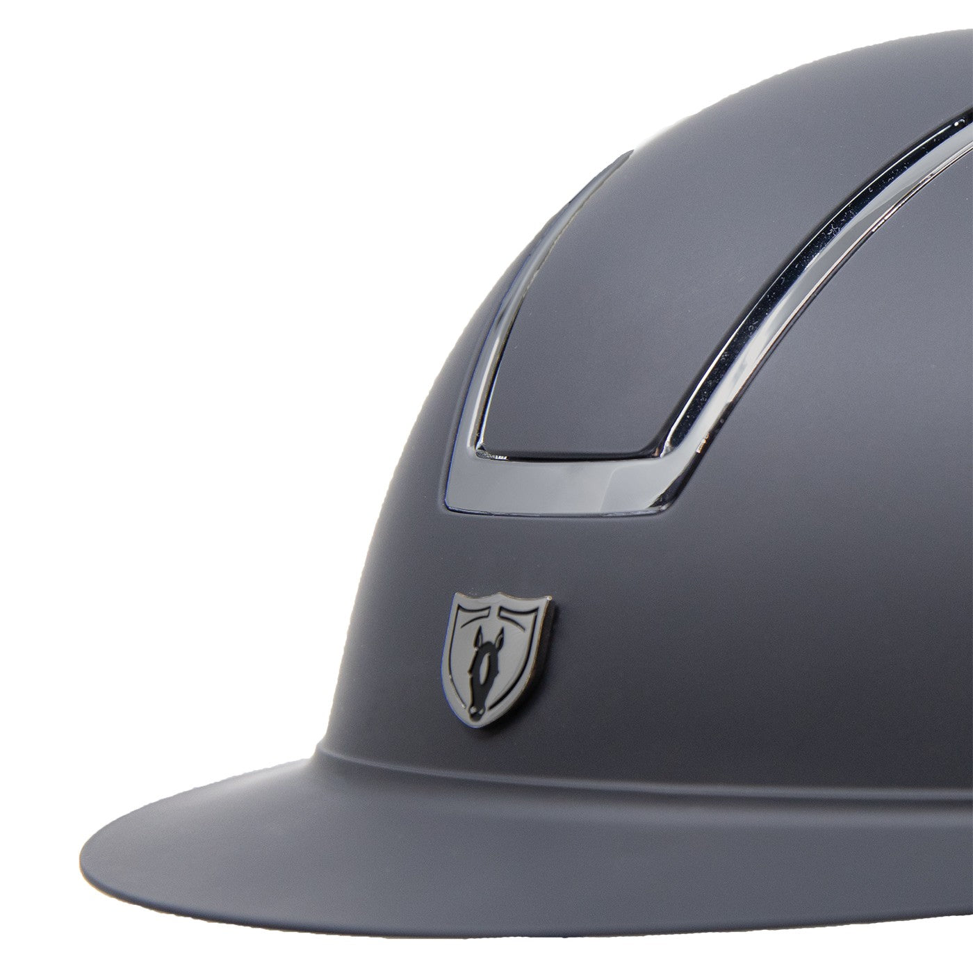 Casque Tipperary Windsor MIPS à large bord - Garniture chromée noire