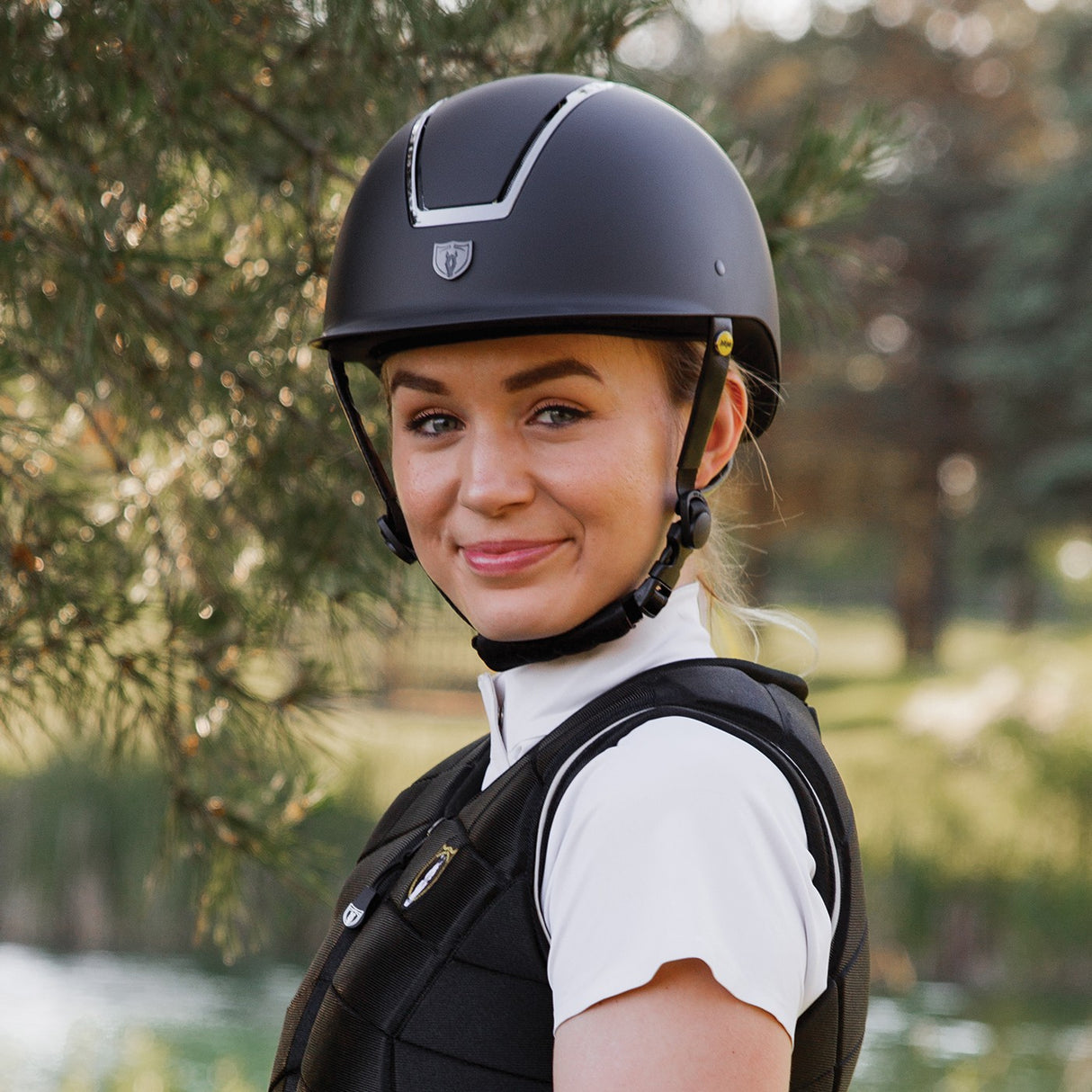 Casque Tipperary Windsor - Garniture chromée