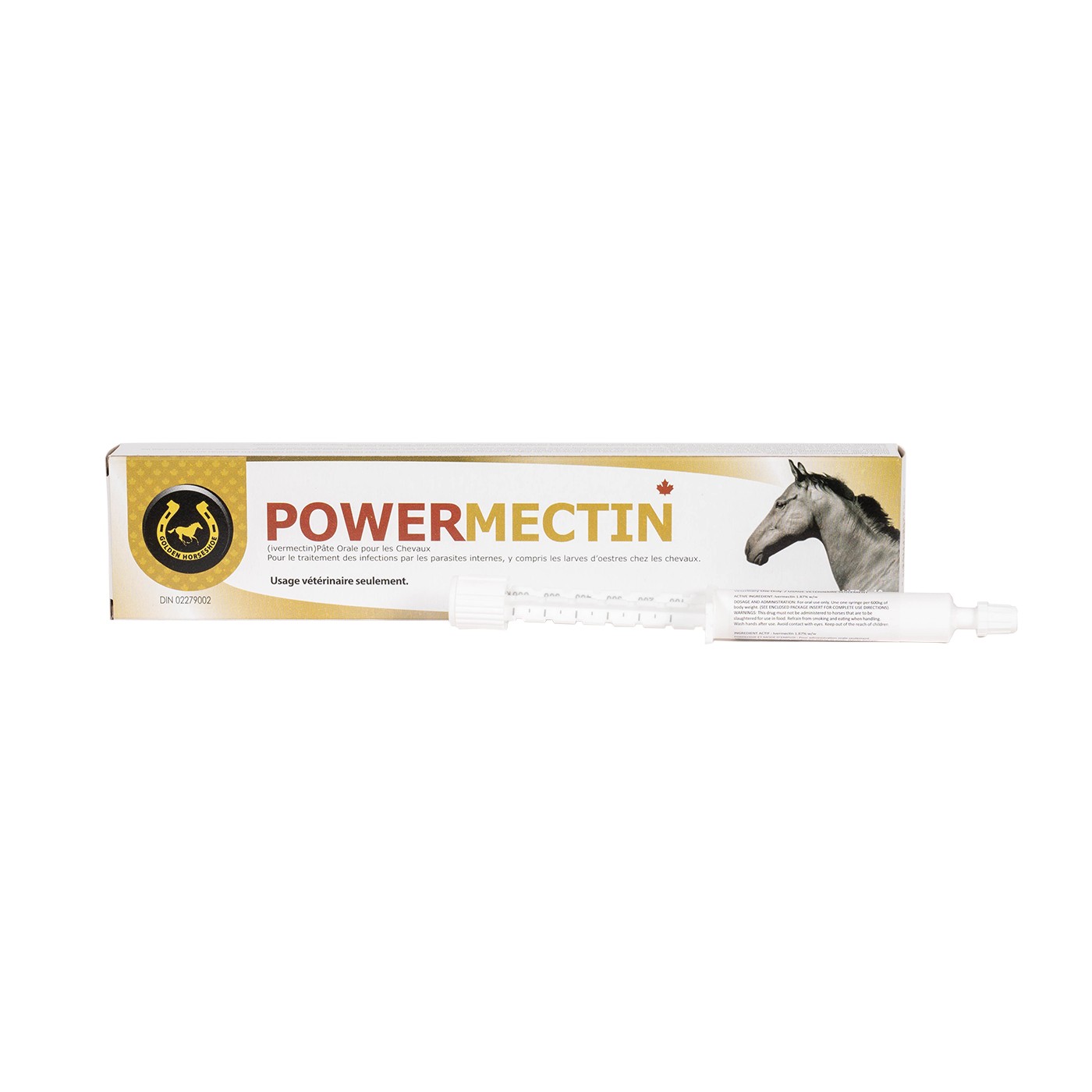 Golden Horseshoe Powermectin Dewormer 6.42 g