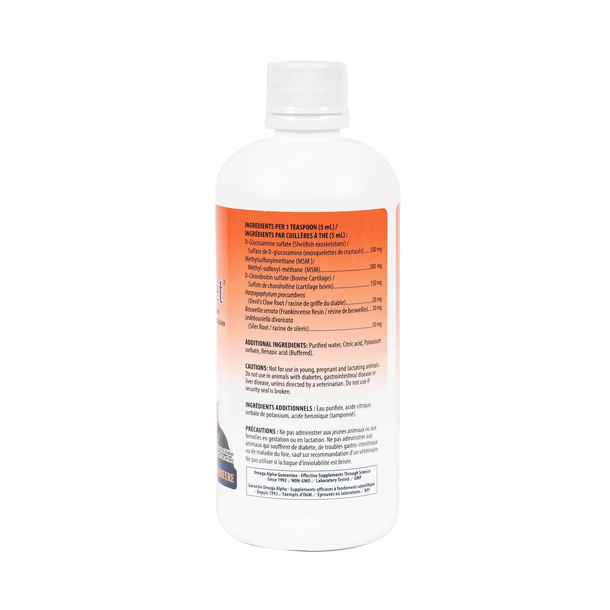 Omega Alpha GlucosaPet Pet Supplement 500 mL