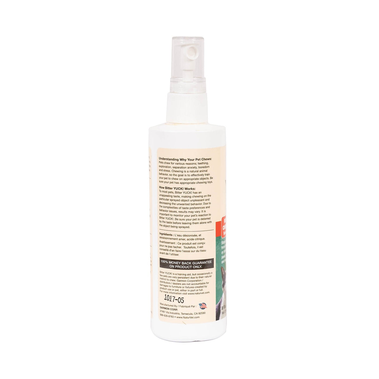 NaturVet Bitter Yuck! Spray 236 mL