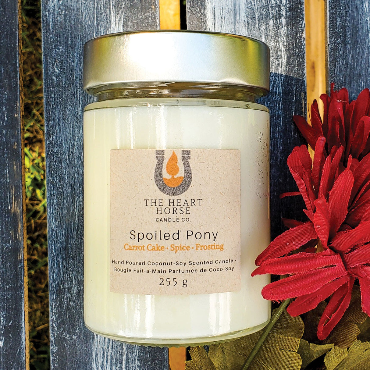 The Heart Horse Candle Co. Spoiled Pony Candle