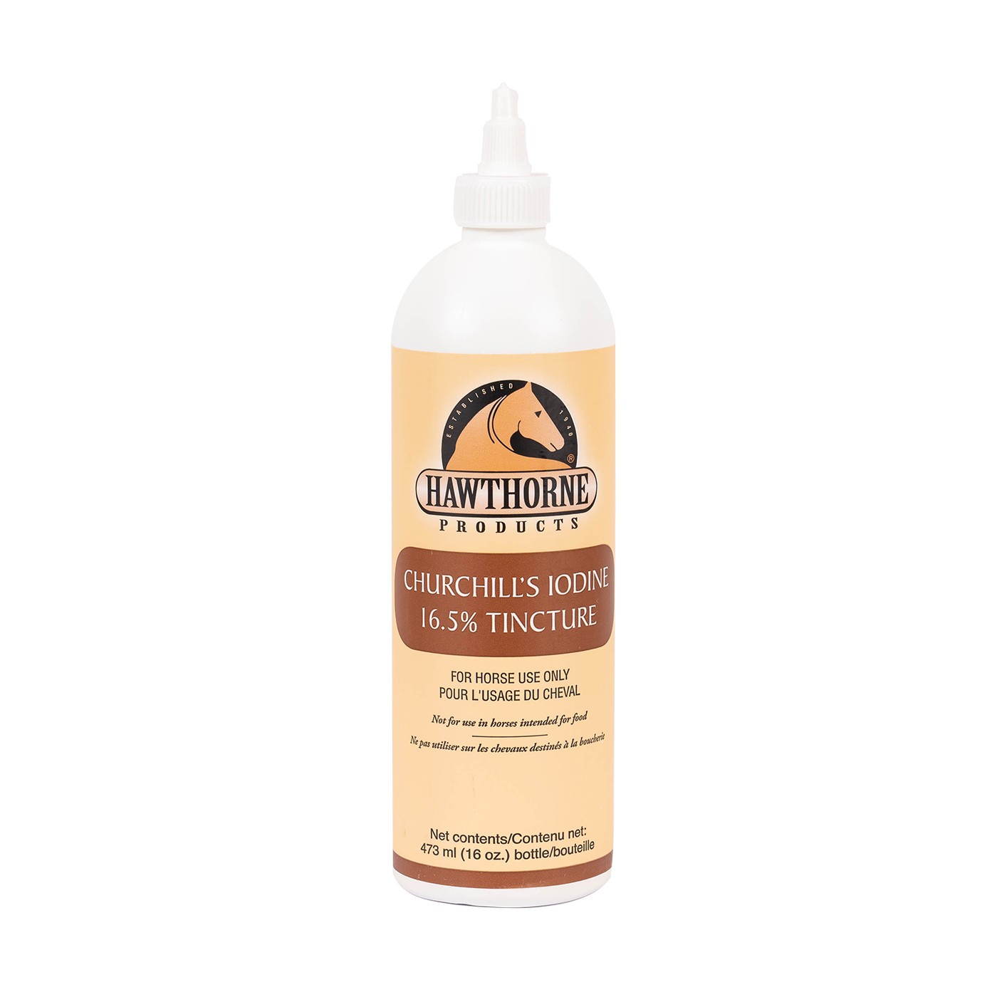 Teinture d'iode Hawthorne Churchill 16,5 % 473 mL