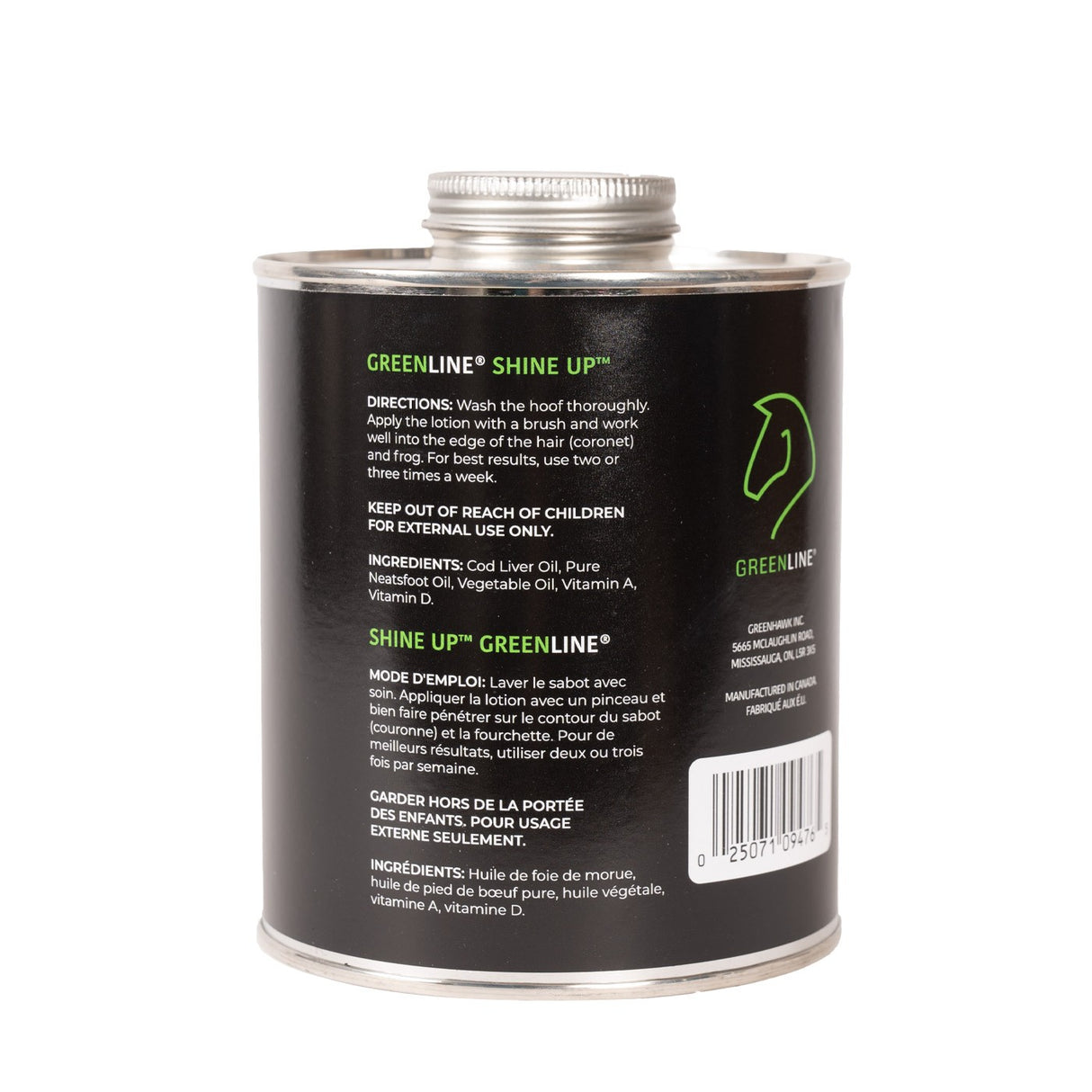 Greenline Shine Up Hoof Oil 946 mL