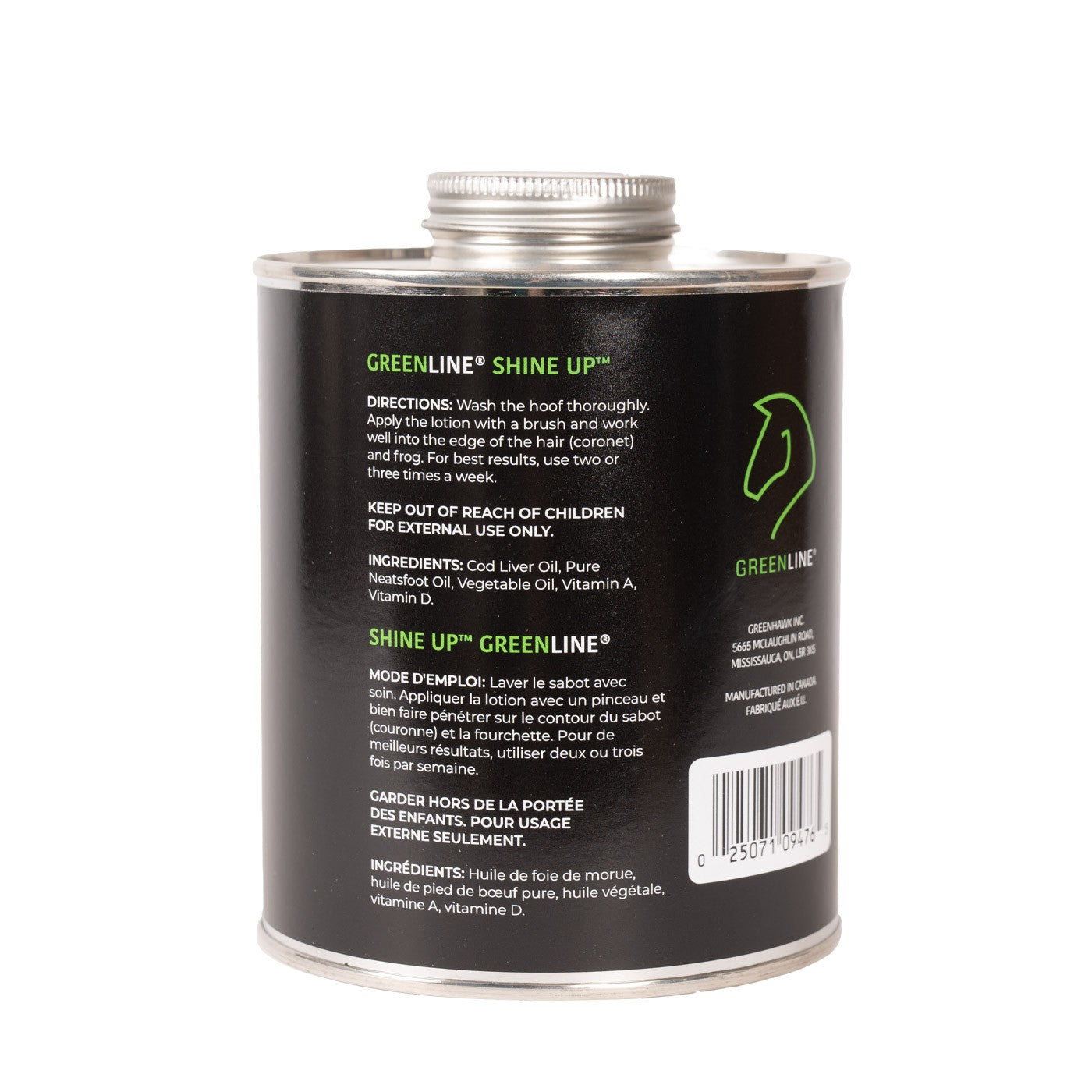 Greenline Shine Up Hoof Oil 946 mL