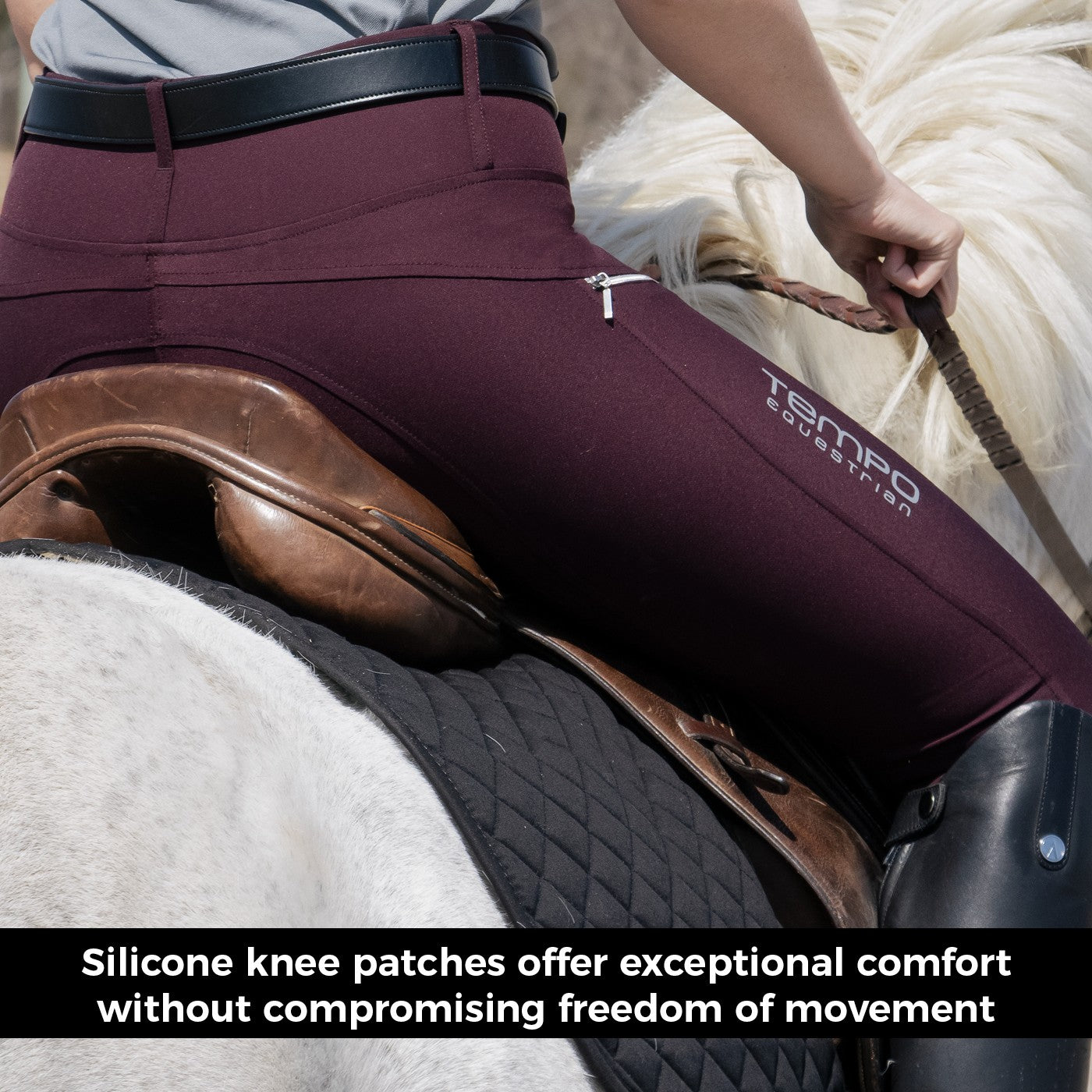 Collant Velocity 2.0 de Tempo Equestrian - Enfants