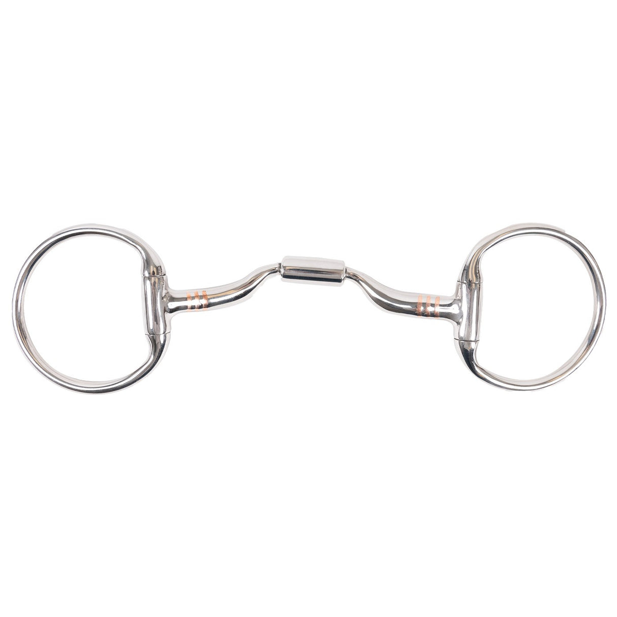 EvoEq Eggbutt Low Port Bit W/ Roller
