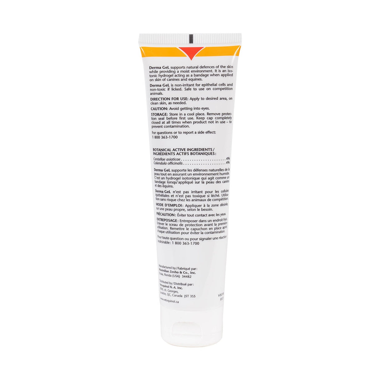 Tube de gel dermique 100 ml