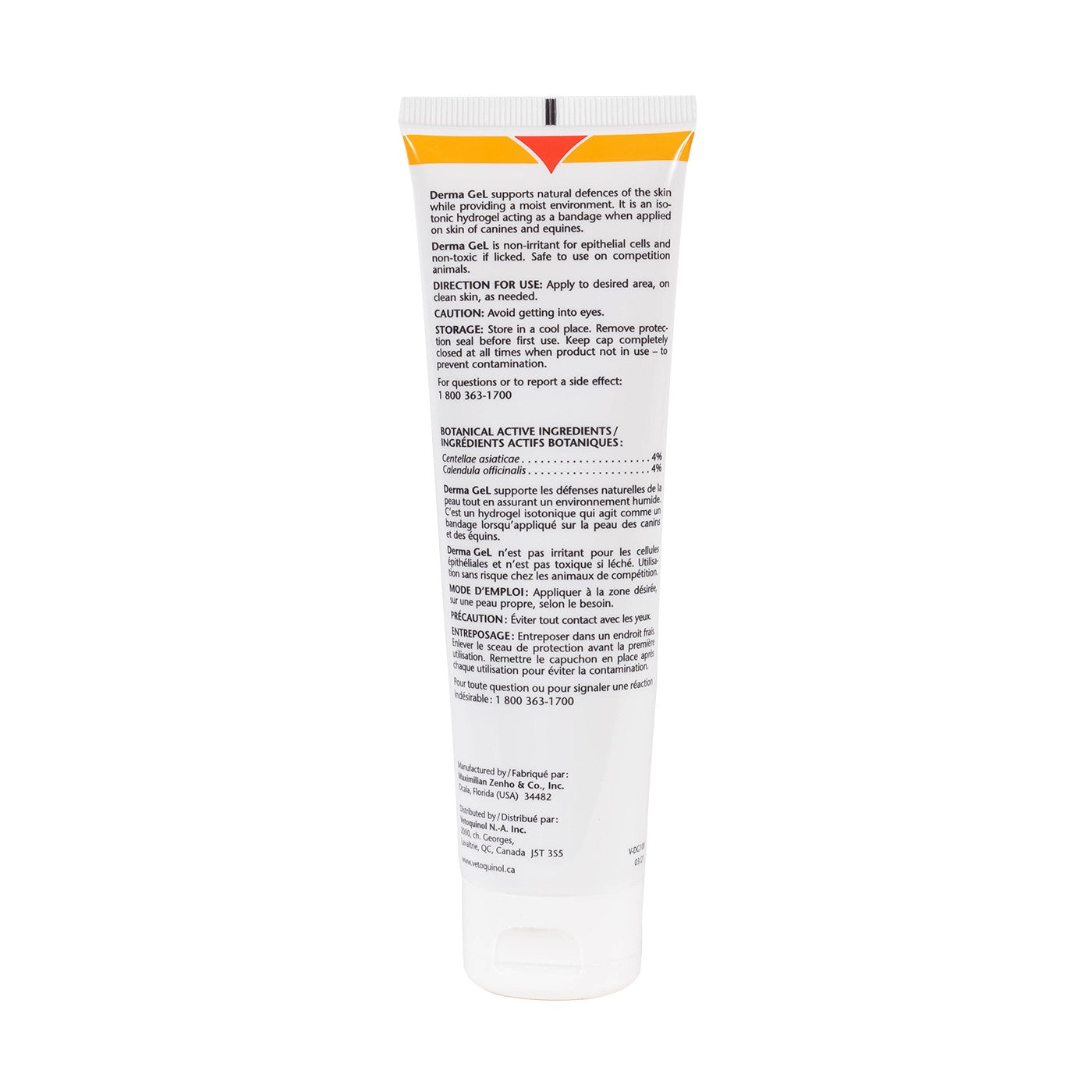 Tube de gel dermique 100 ml