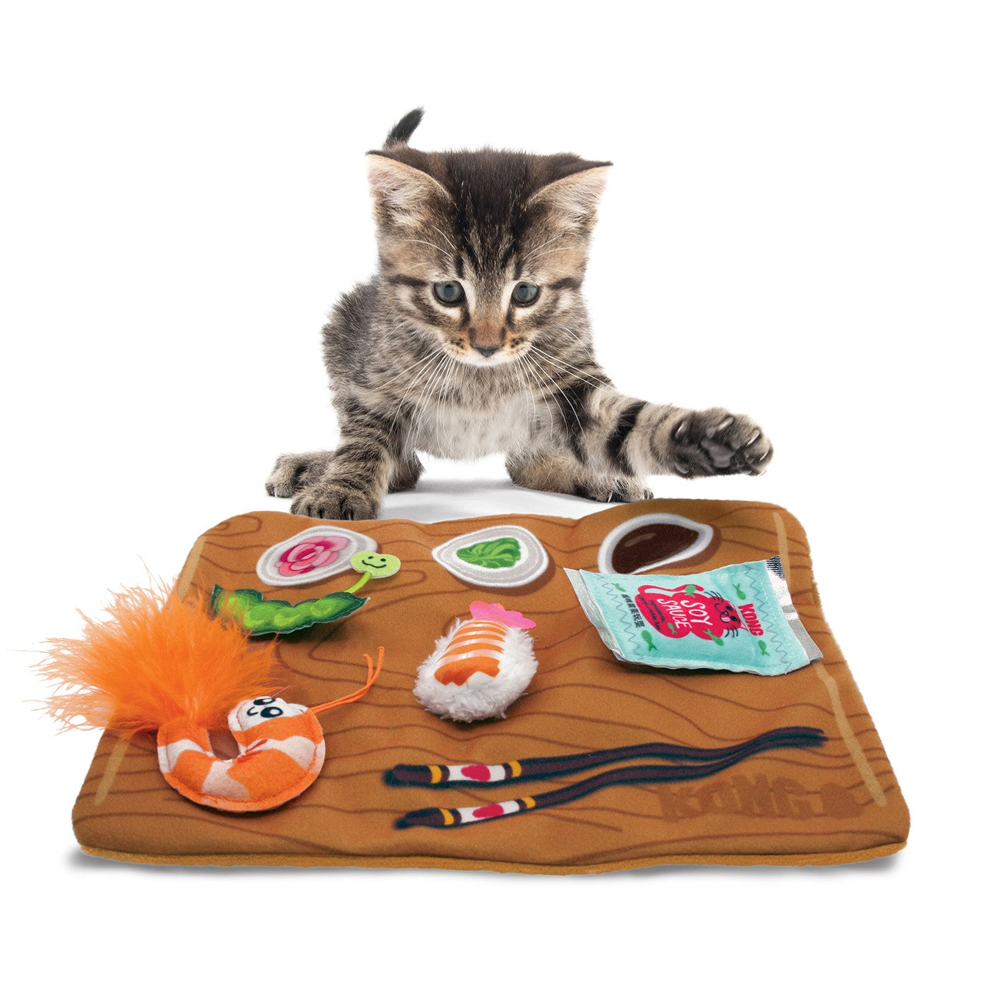 Jouet pour chat Kong Pull-A-Partz Sushi