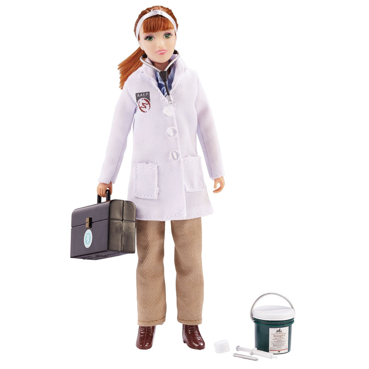 Breyer Vétérinaire Traditionnel Lauren Avec Kit Vétérinaire