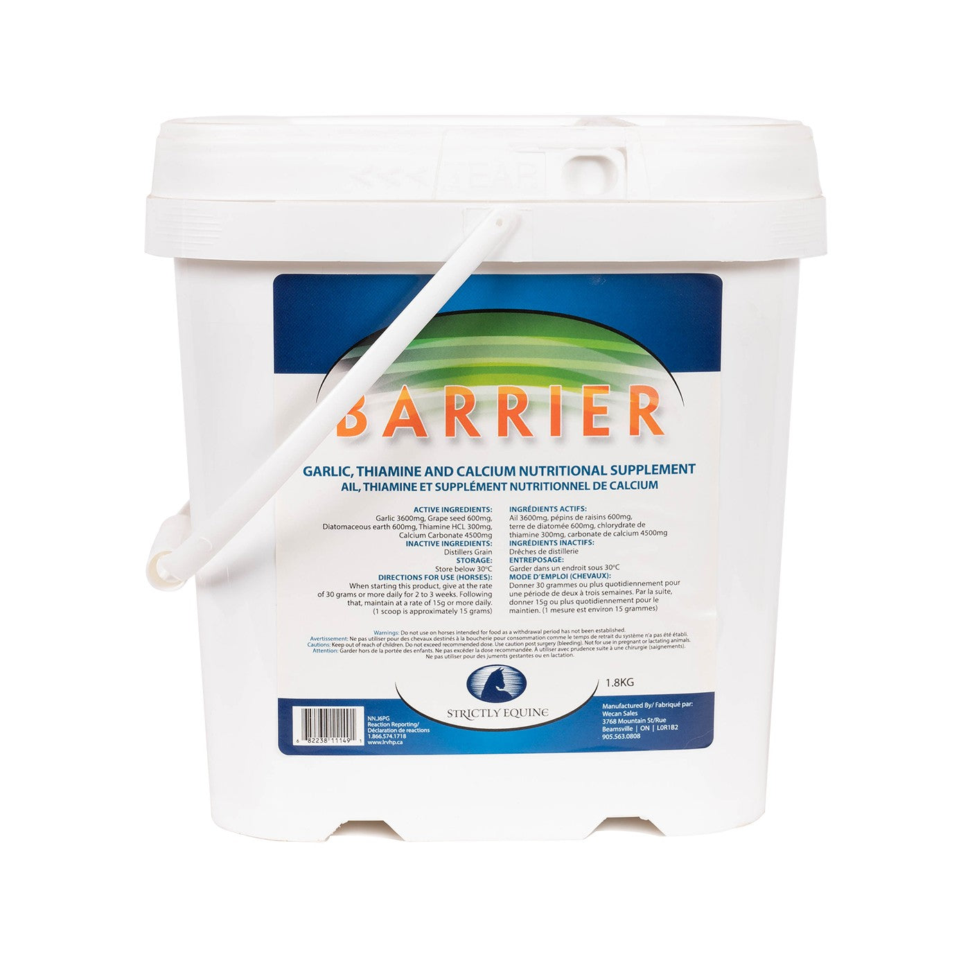 Barrière BC Strictly Equine 1,8 kg