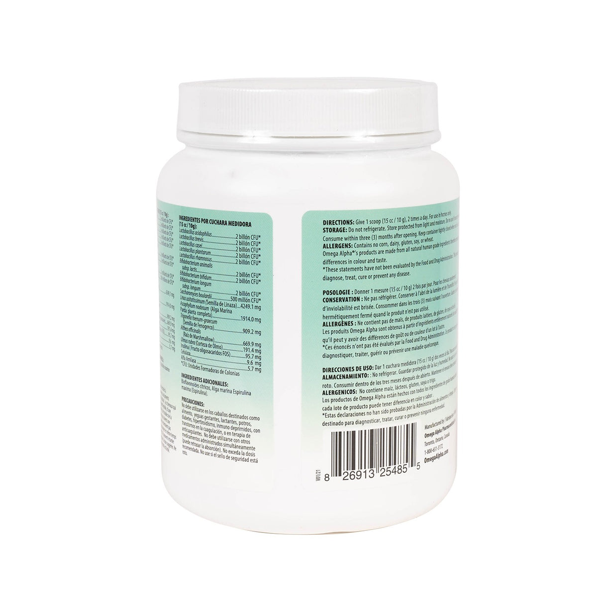Oméga Alpha Biotic 8 Plus 500 g