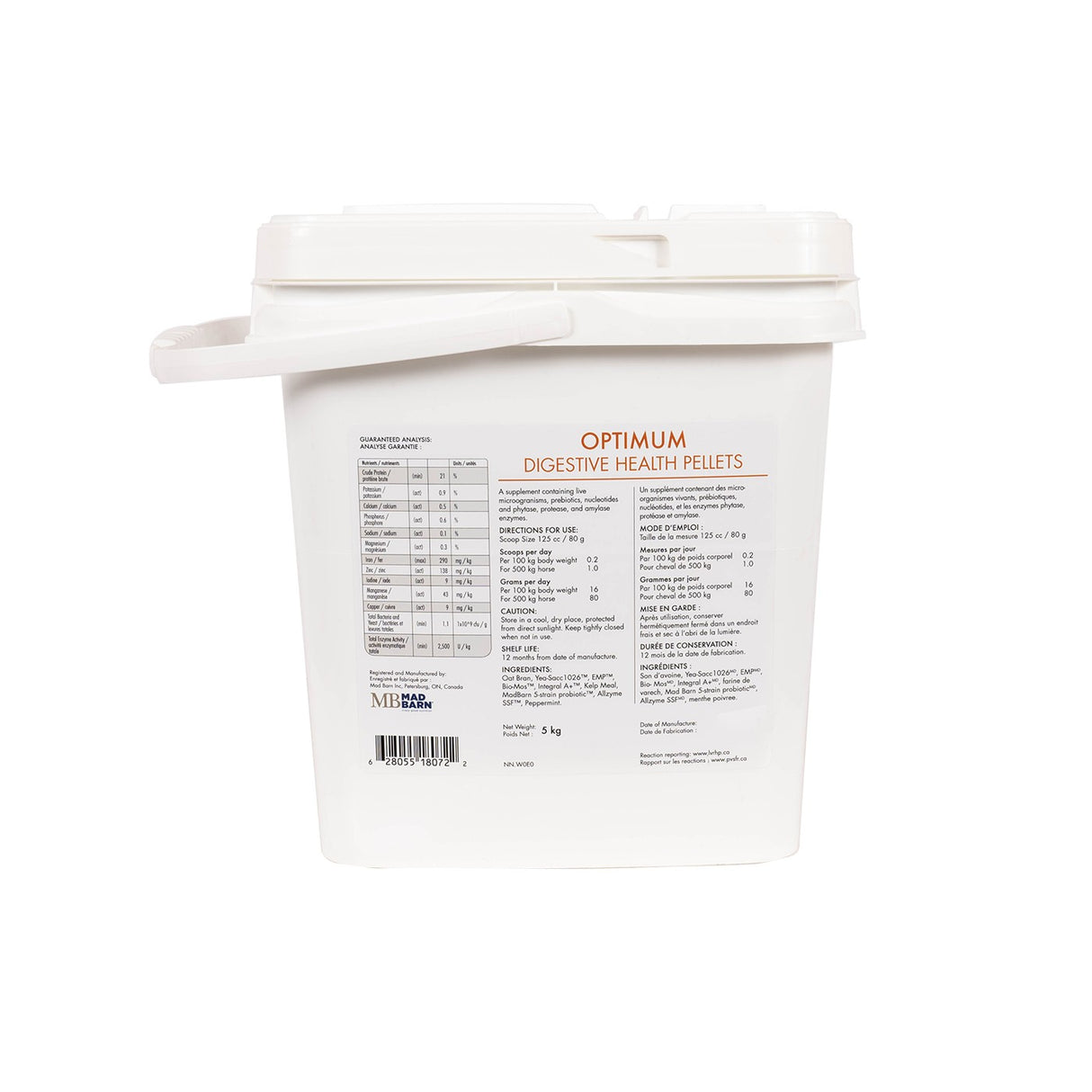 Mad Barn Optimum Digestive Health Pellets 5 kg