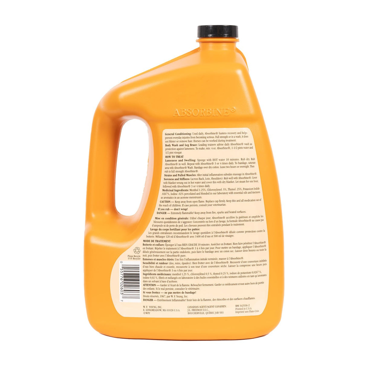 Liniment Vétérinaire Absorbine 3,8 L