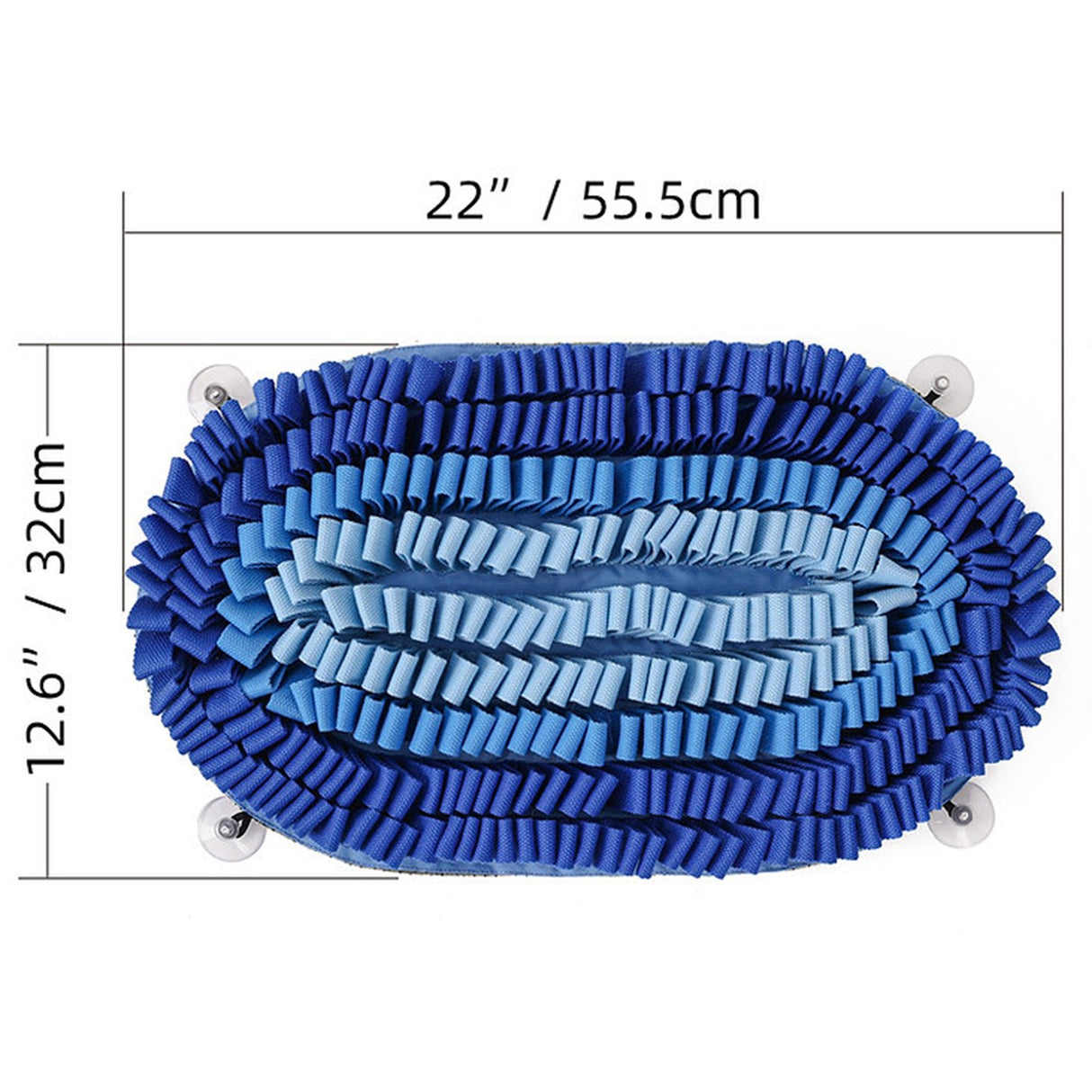 PawzNDogz Snuffle Mat - Fire et Ice Anti-Bite - Ice - Niveau 2