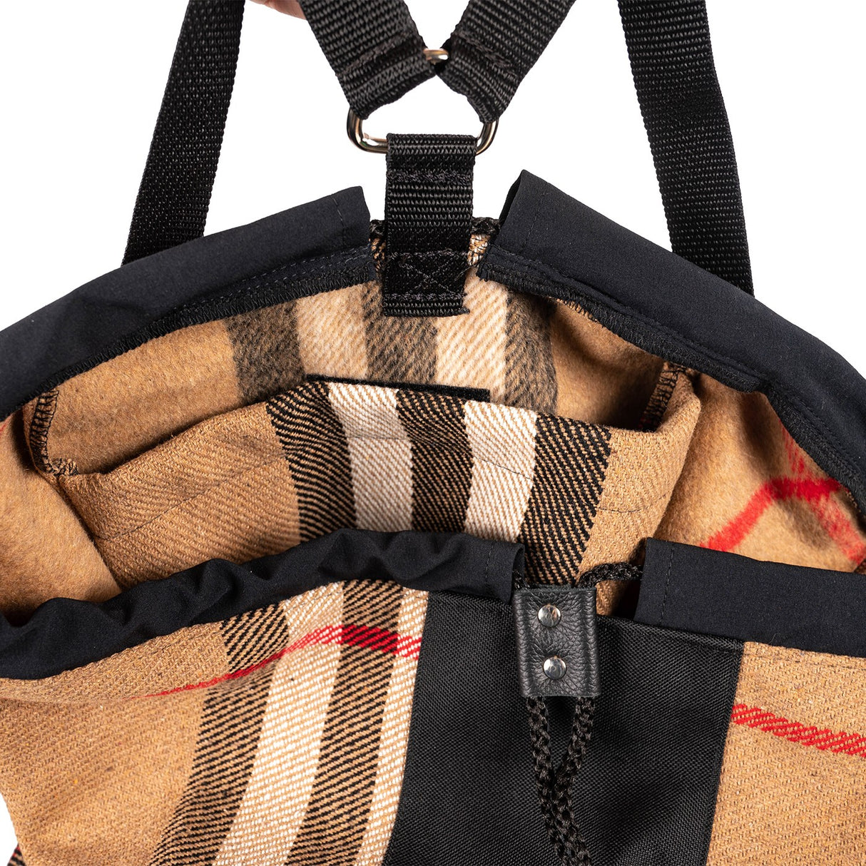 Sac de casque de chevalier noir