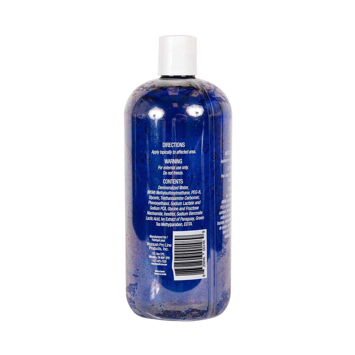 Gel MSM McIntosh Pro Line 950 mL