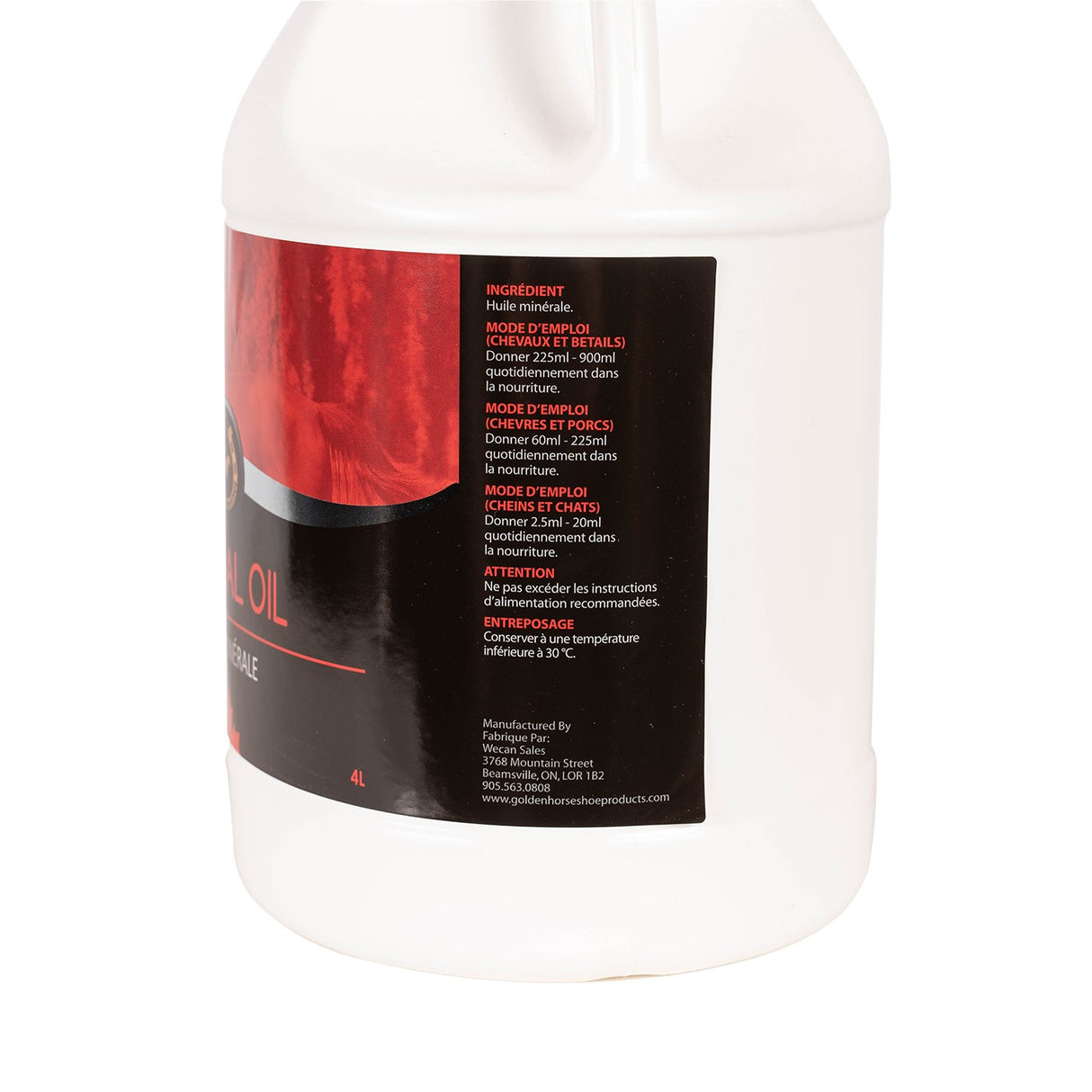 Golden Horseshoe Mineral Oil 4 L