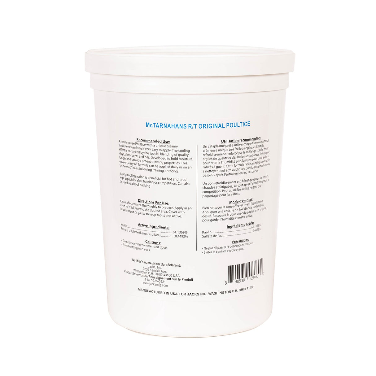 Cataplasme RT Original de McTarnahans 2,26 kg