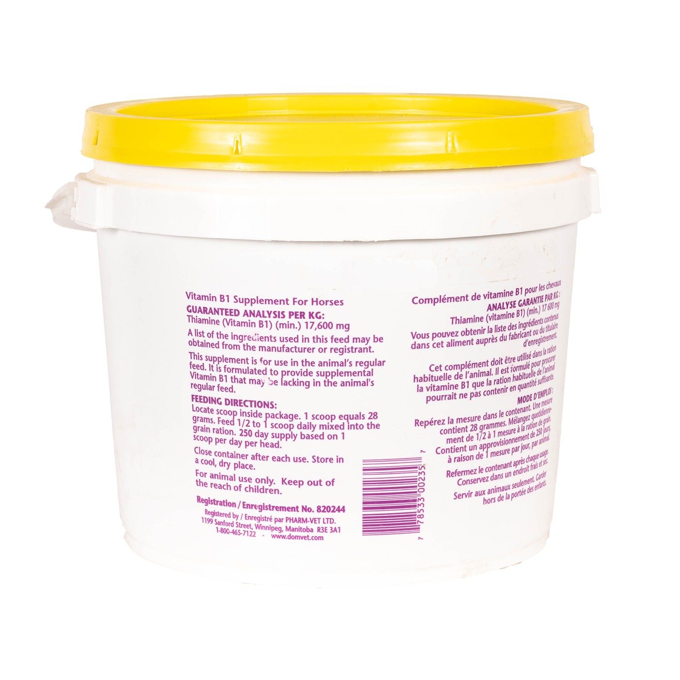 Pharm-Vet Vita B1 en miettes 7 kg