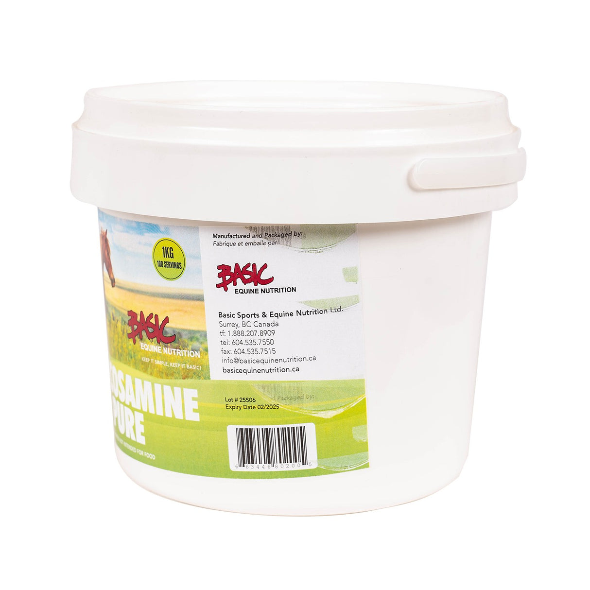 Basic Equine Nutrition Glucosamine Pure 1 kg