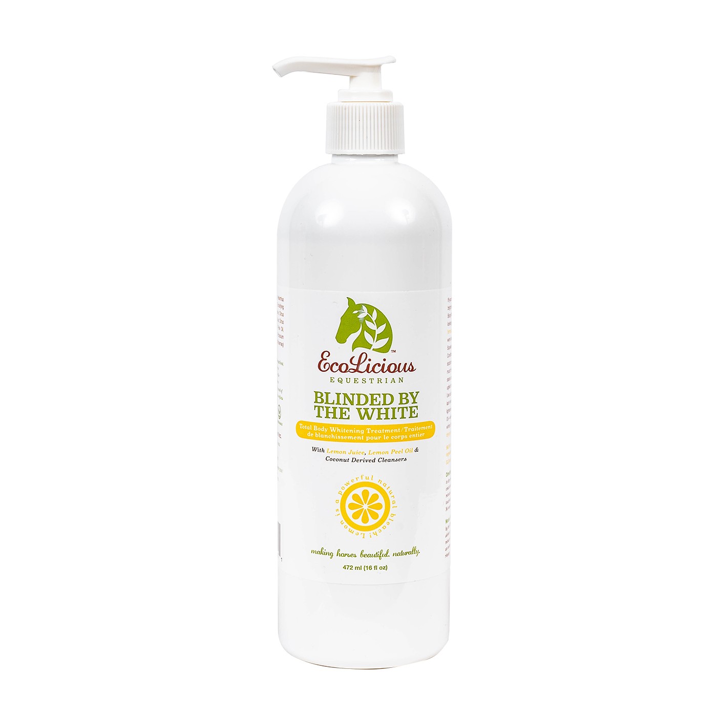 EcoLicious Aveuglé Par Le Shampoing Blanc 472 mL