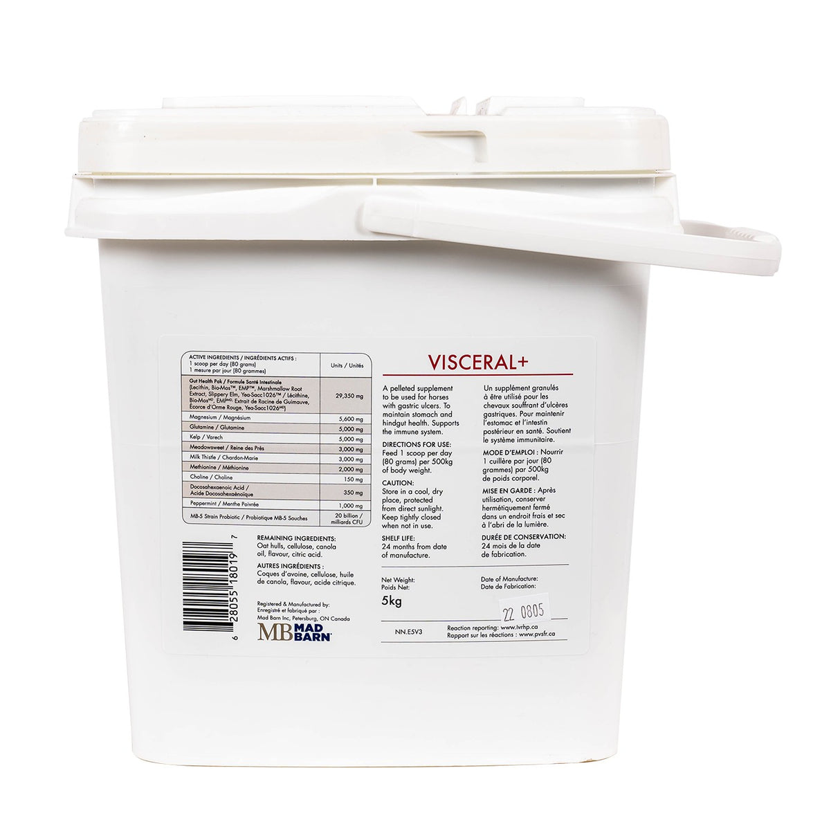 Mad Barn Viscéral+ 5 Kg