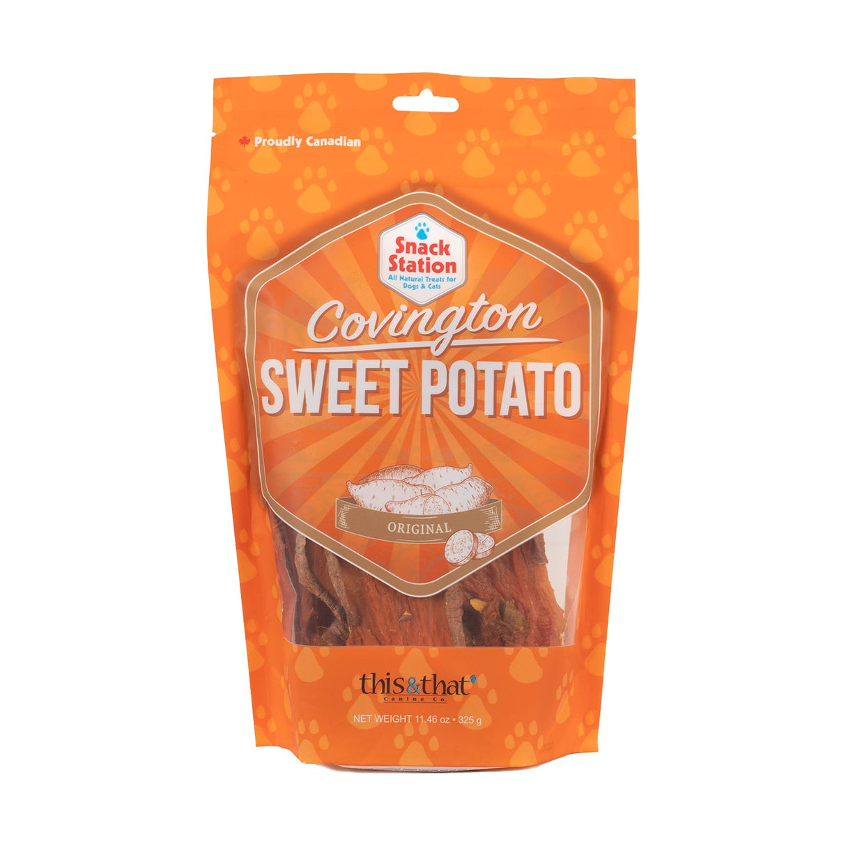 This & That Sweet Potato Dog Chews 325 g