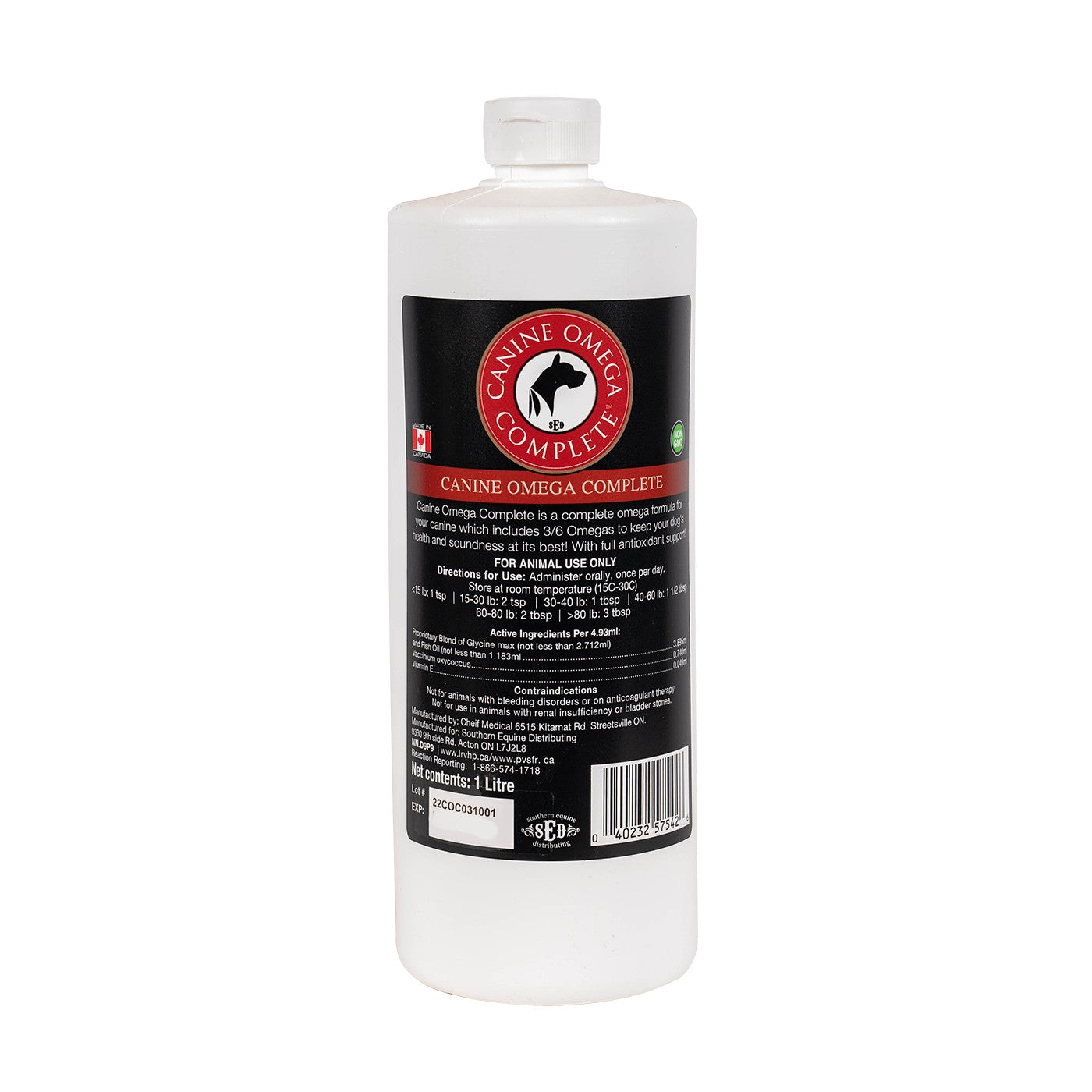 Canine Omega Complète 1 L