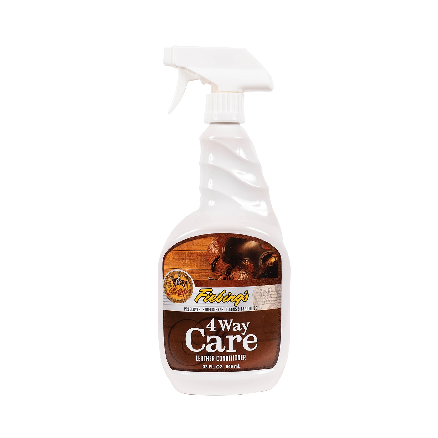 Fiebing's 4-Way Care Leather Conditioner W/ Sprayer 946 mL