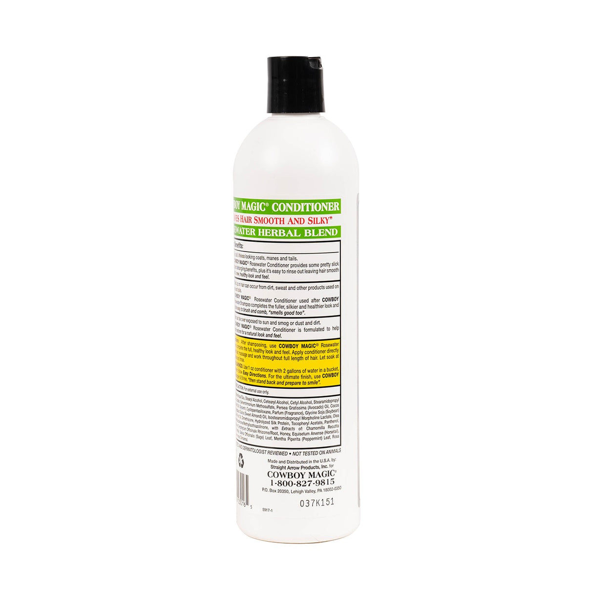 Cowboy Magic Revitalisant à l'eau de rose 473 ml