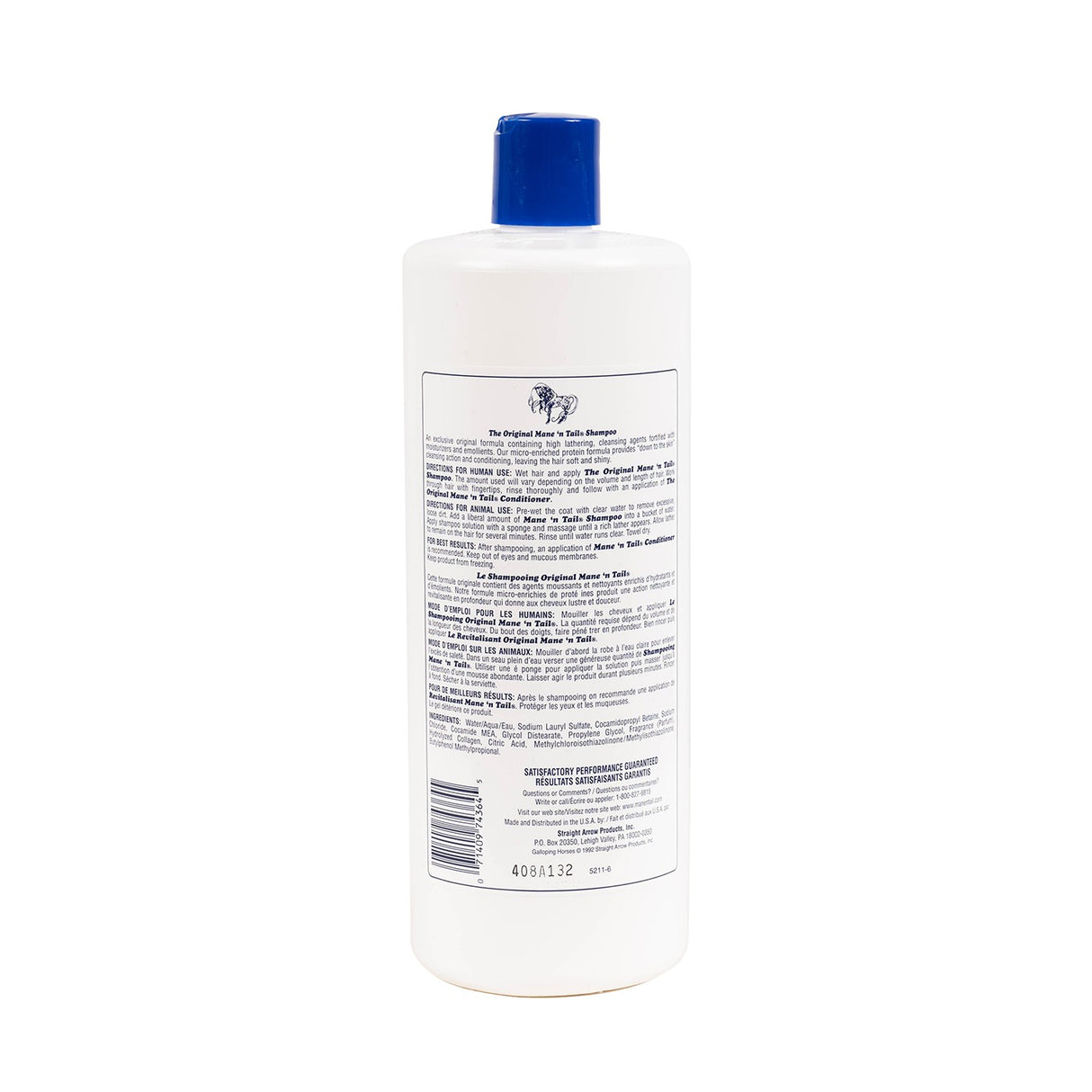 Straight Arrow Mane N Tail Shampoo 1 L