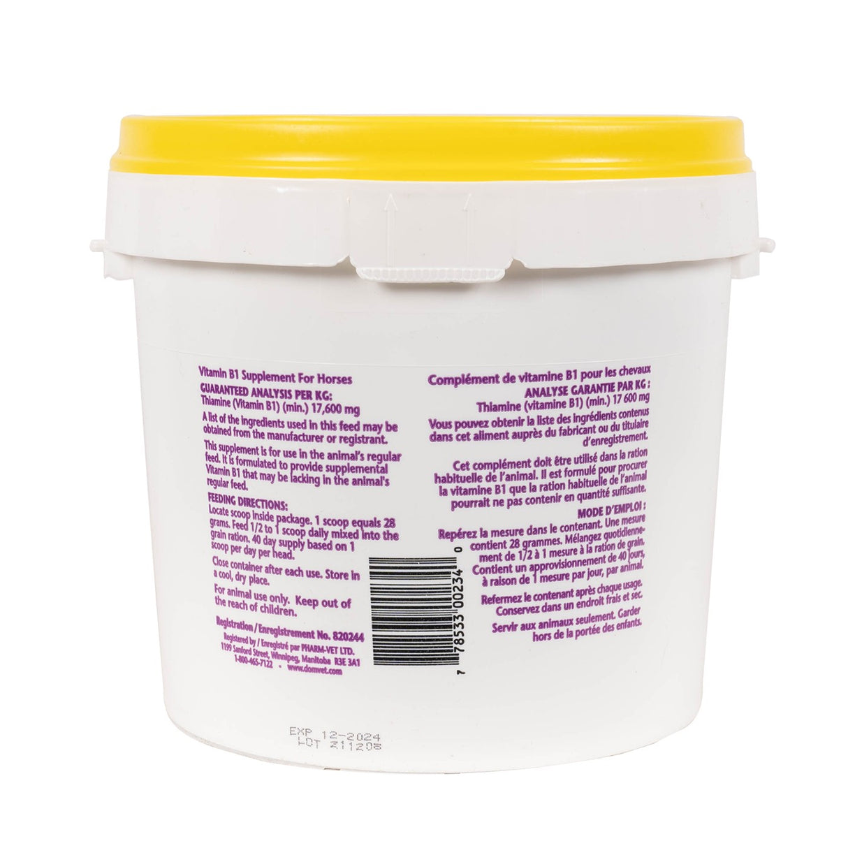 Pharm-Vet Vita B1 Crumbles 1.13 kg