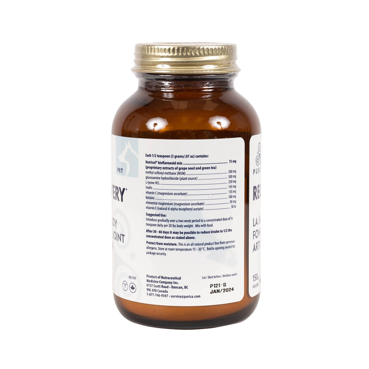 Purica Recovery SA Poudre 150 g