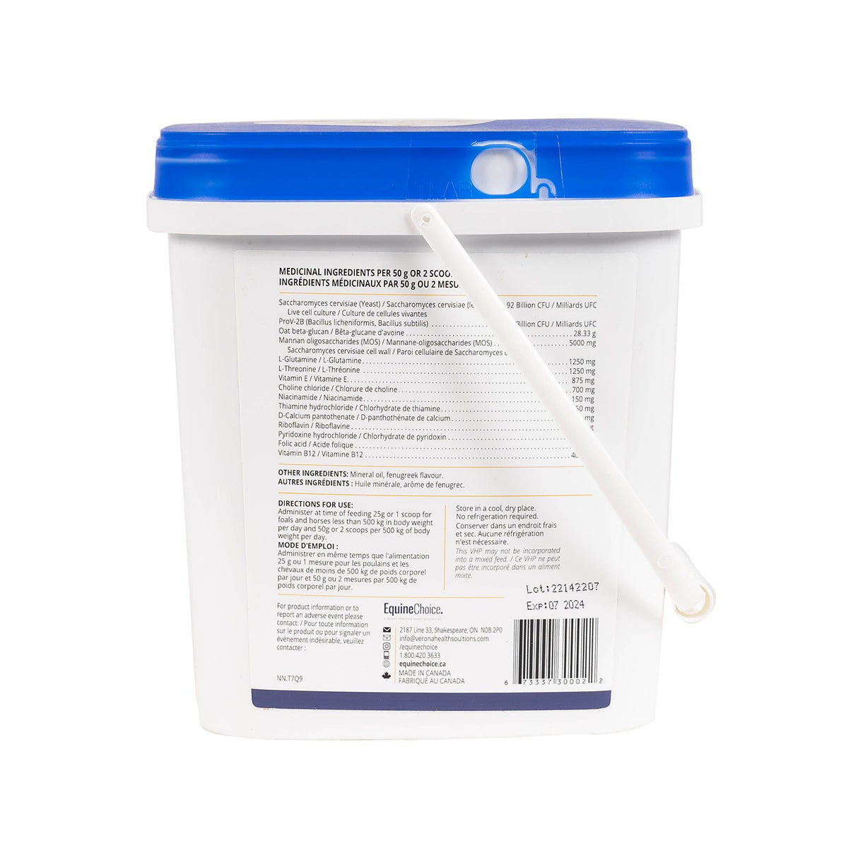 Equine Choice Prebiotic & Probiotic Granulaire 1,7 kg