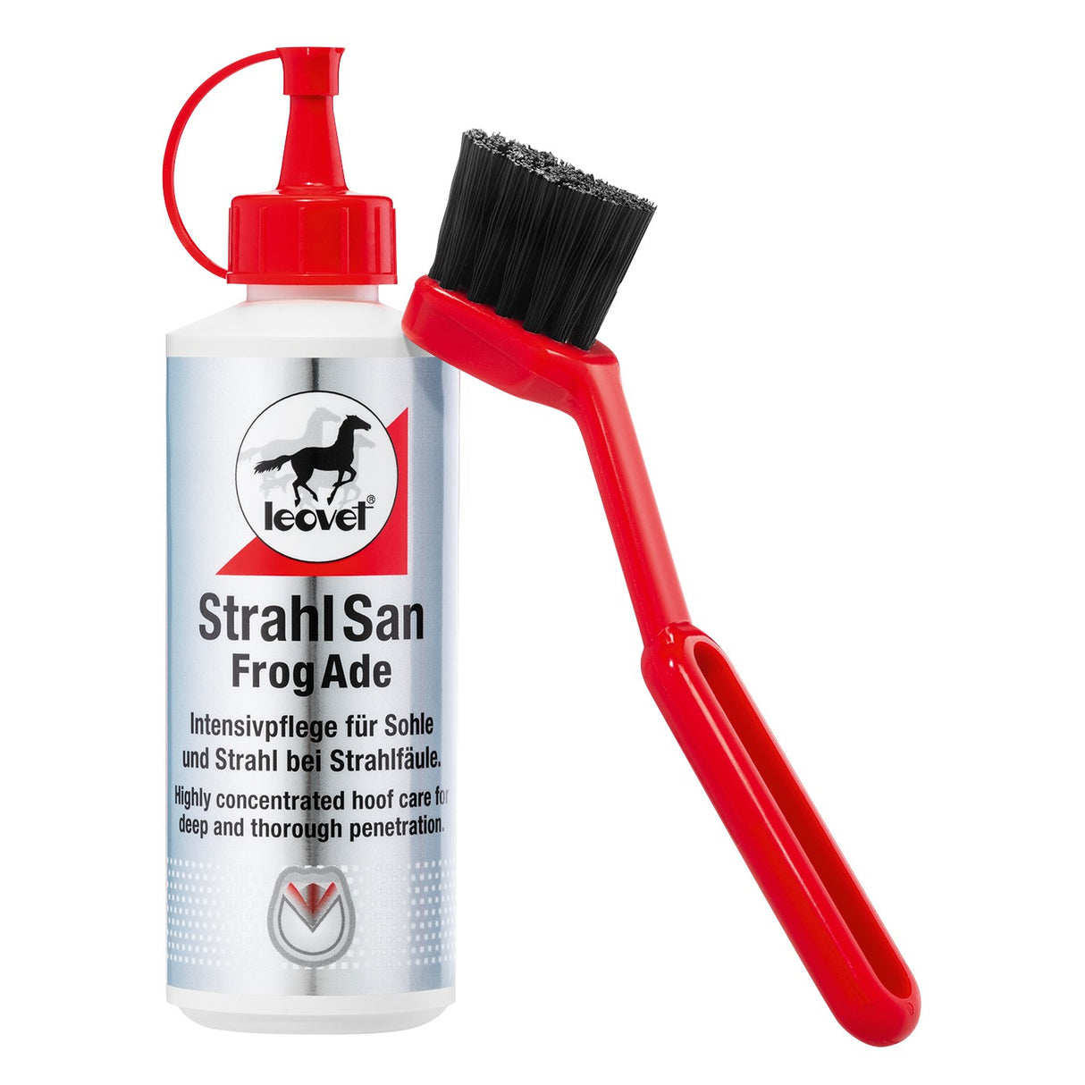 Leovet FrogAde Hoof Care W/ Brush 200 mL