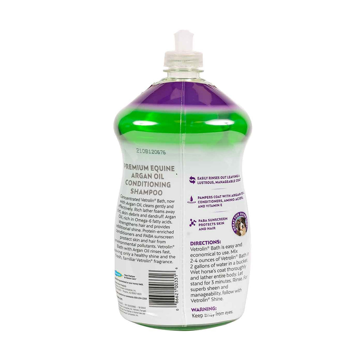 Farnam Vetrolin Bath Shampoo 946 mL