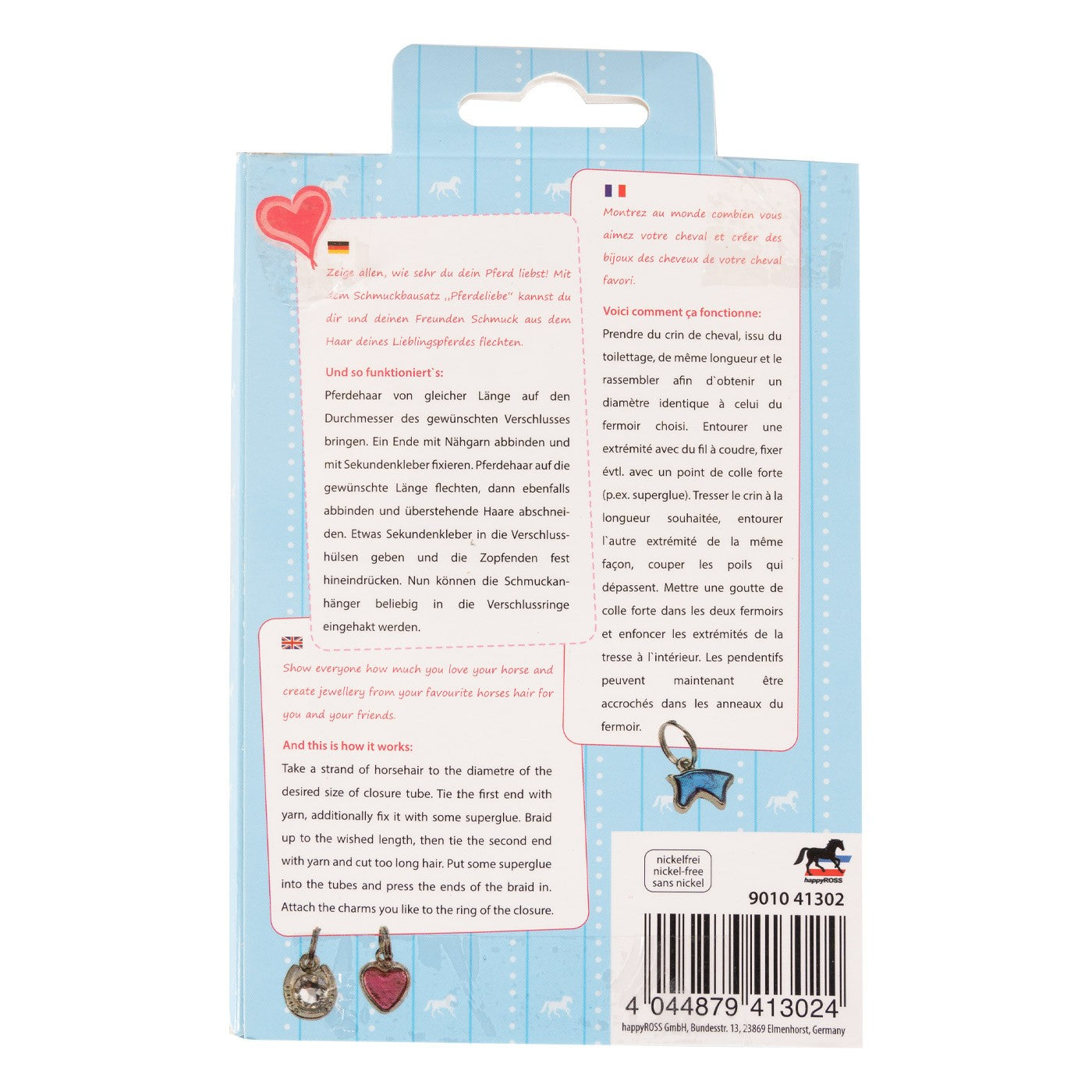 Kelley & Co. Do It Yourself Horse Hair Jewelry Kit