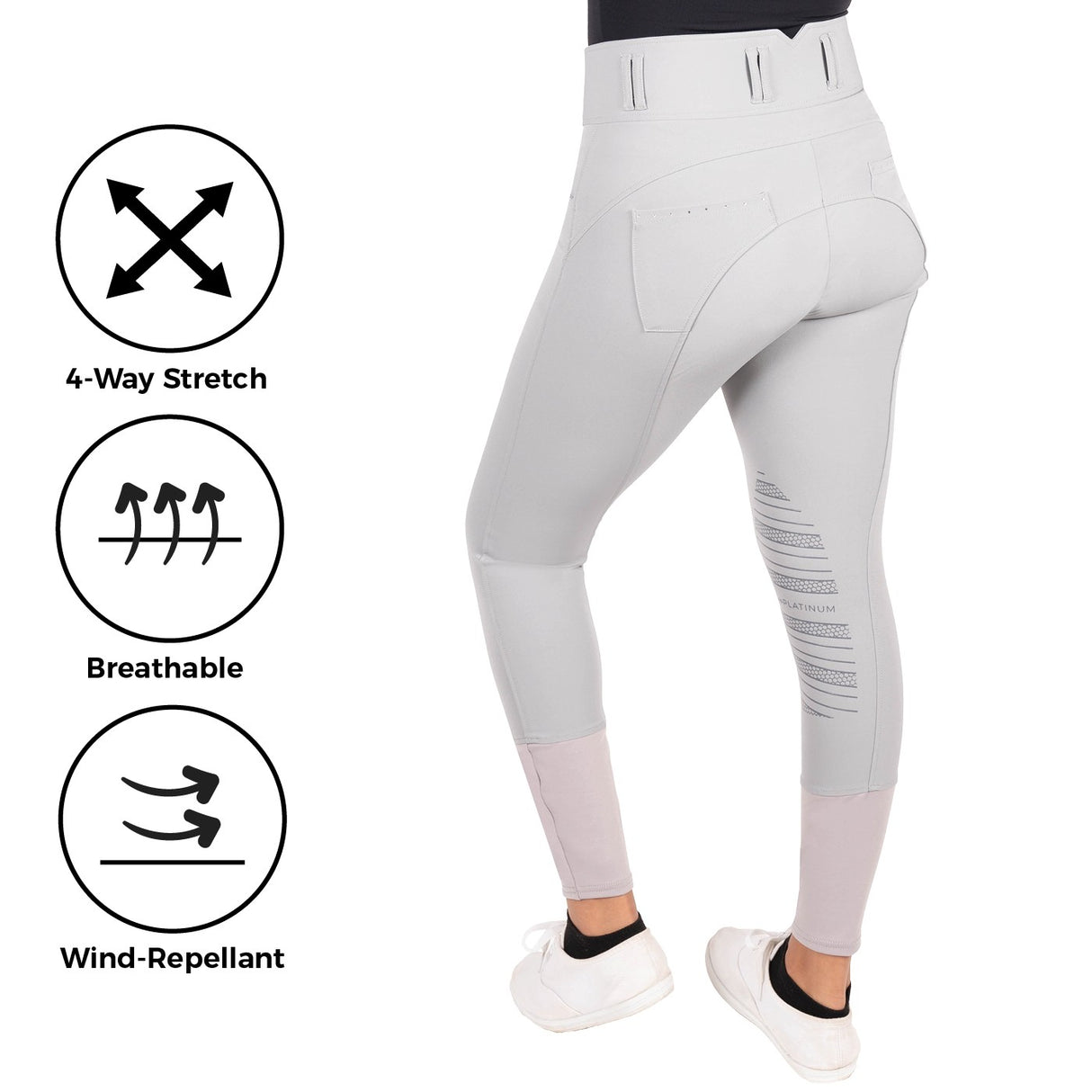 Pantalon d’équitation Elation Platinum Nolita
