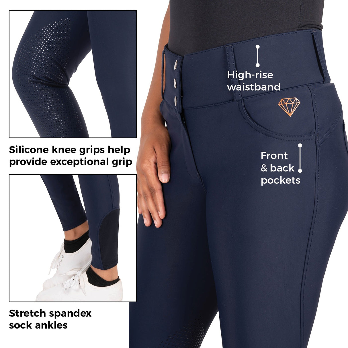 Pantalon d'équitation Elation Diamond Bosa