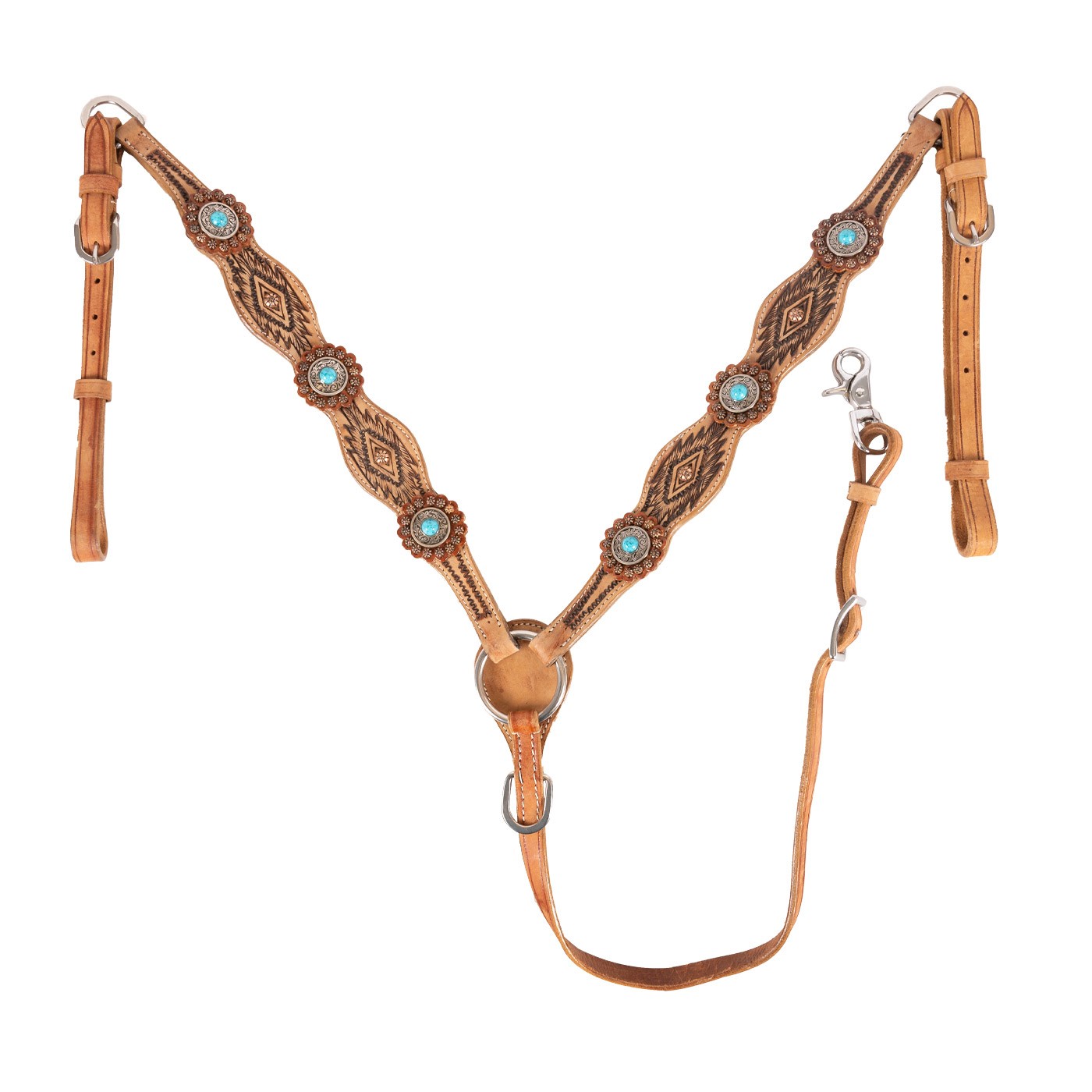 Tough1 Serenity Brow Headstall & Breast Collar Set