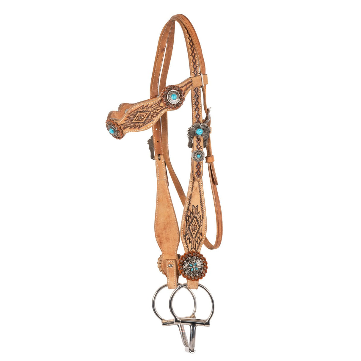 Tough1 Serenity Brow Headstall & Breast Collar Set