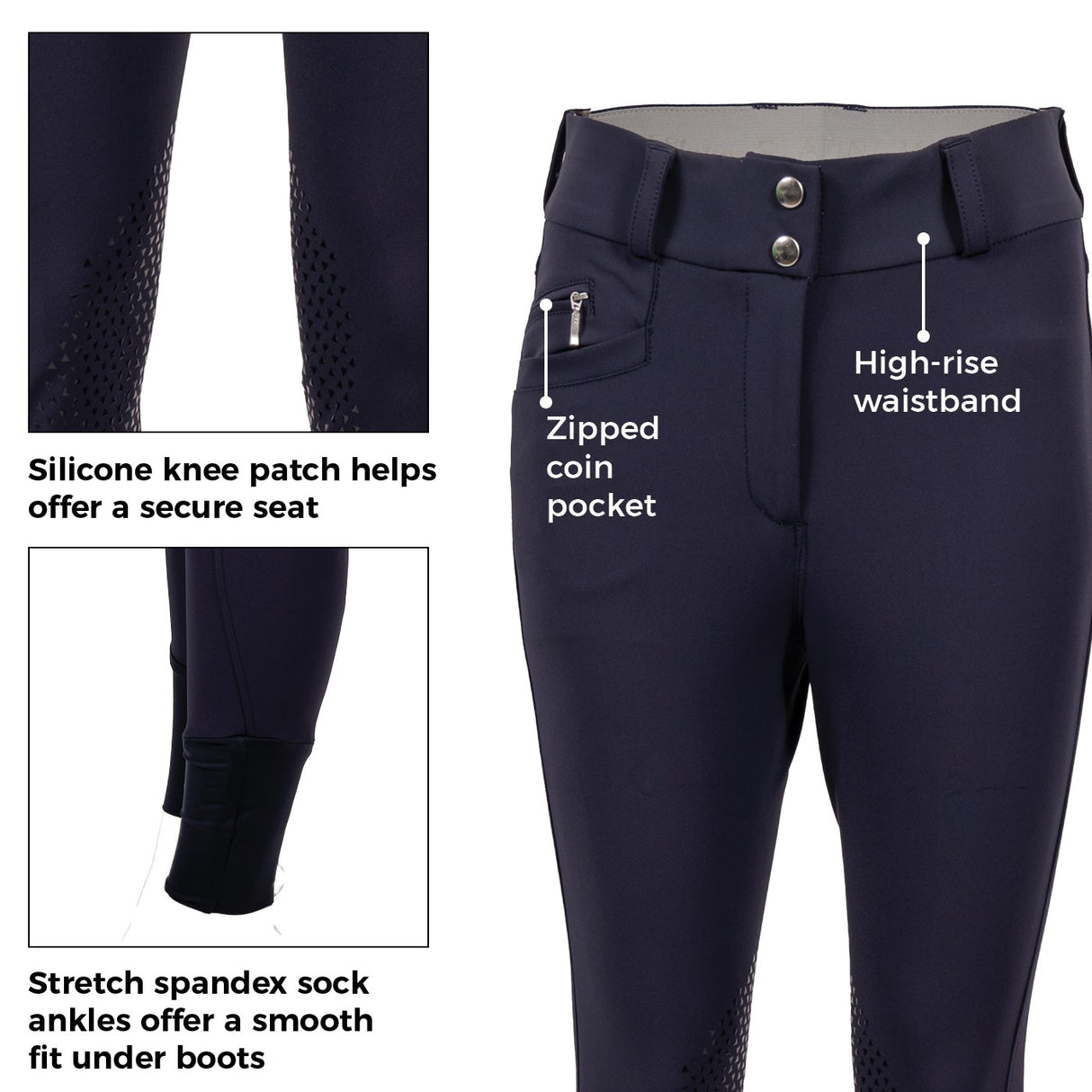 Pantalon d'équitation Platinum Mia d'Elation - Enfants