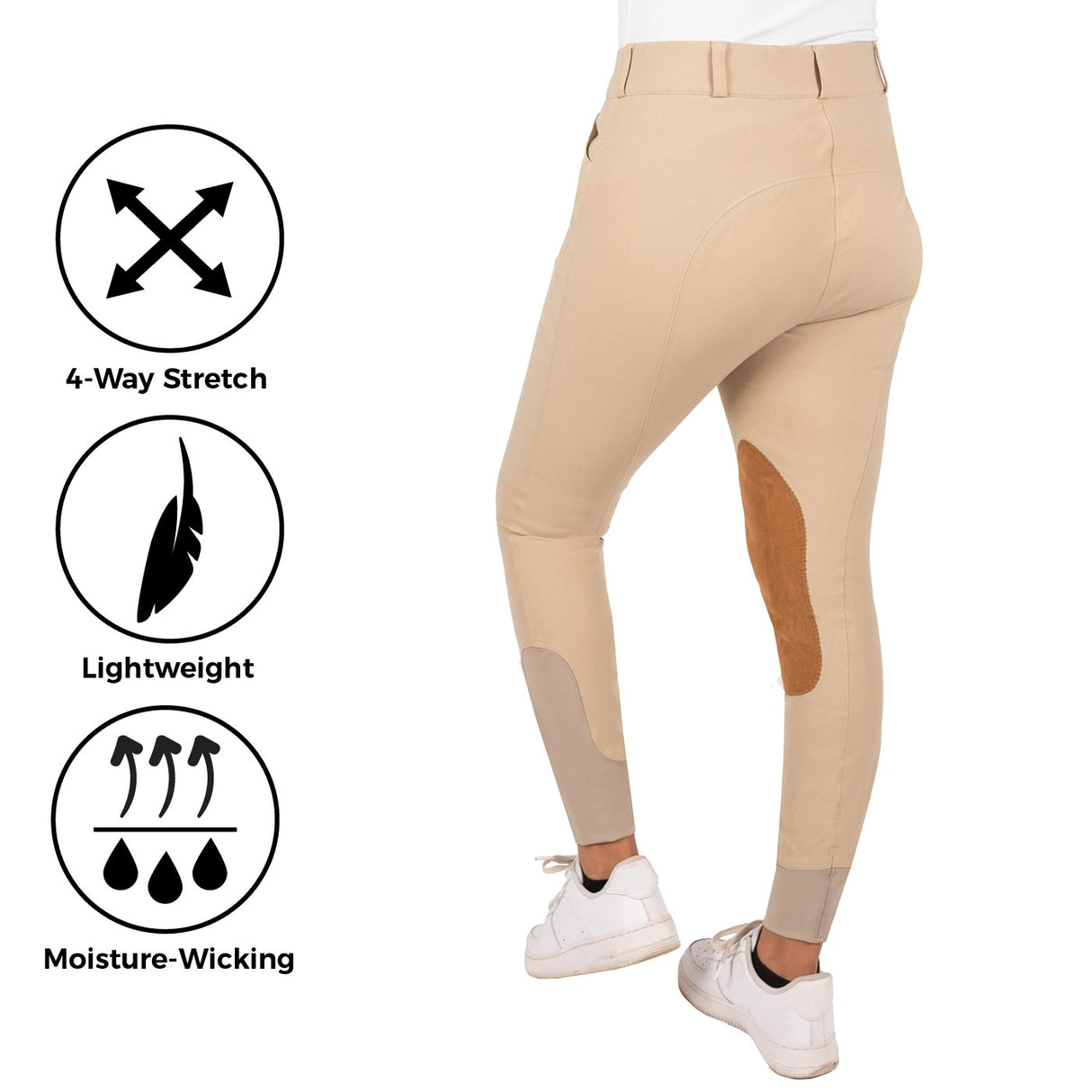Pantalon d'équitation Elation Platinum Chelsea High Rise