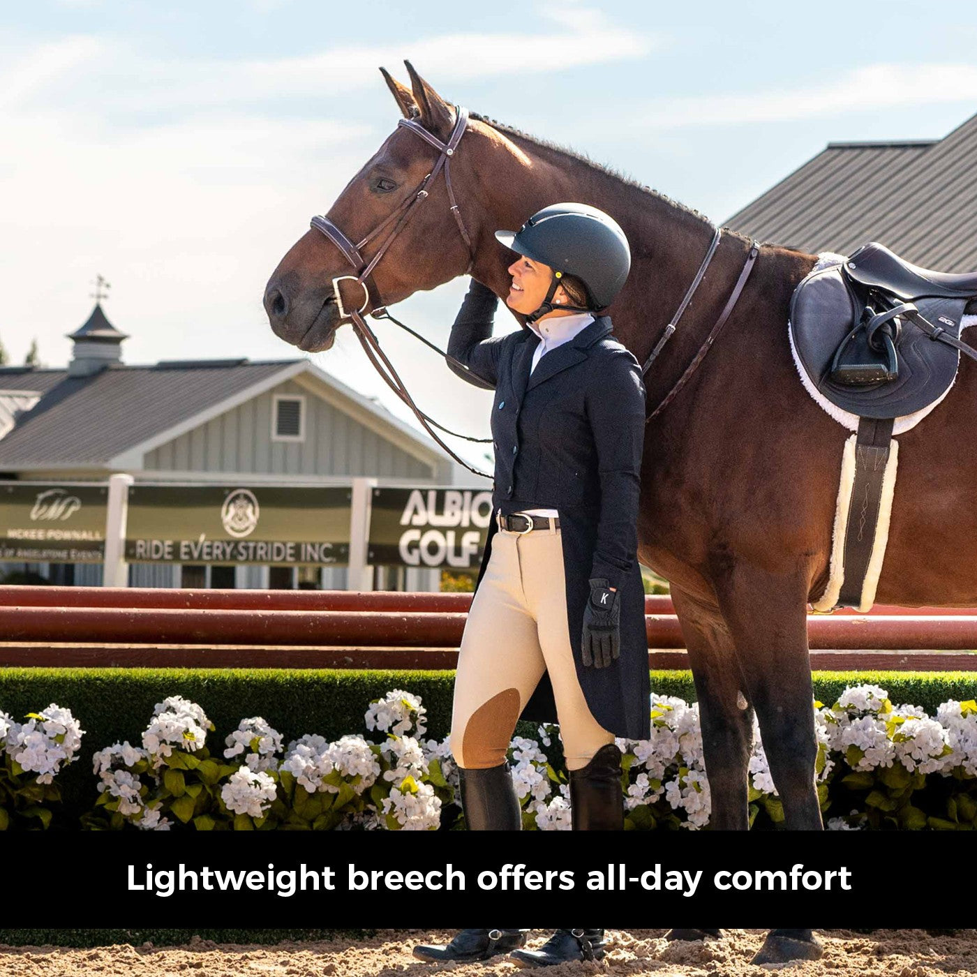 Pantalon d'équitation Elation Platinum Chelsea High Rise