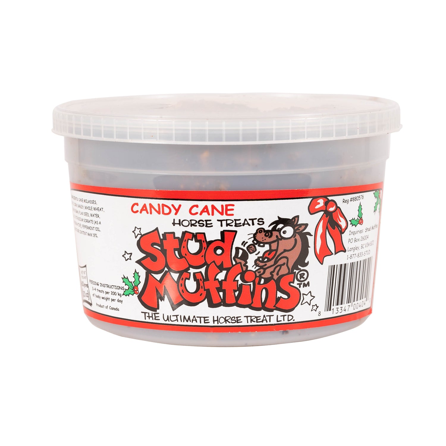 Stud Muffins Candy Cane Flavour Horse Treats 567 g